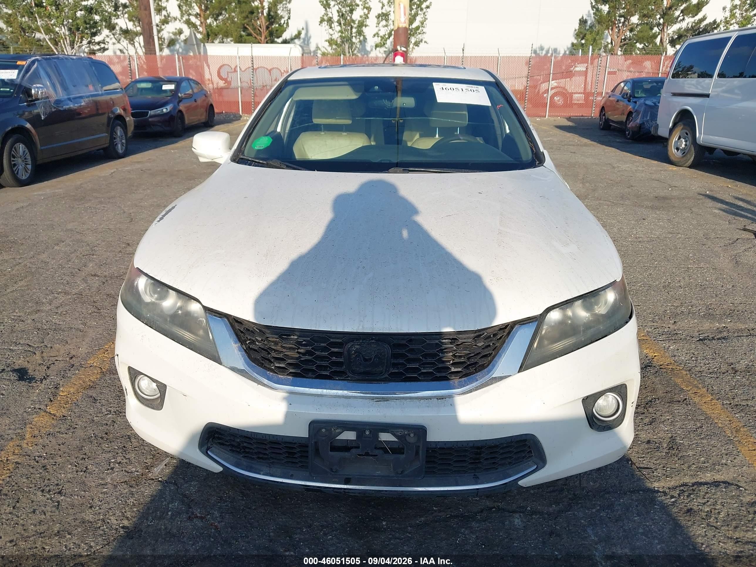 2015 Honda Accord Ex-l White vin: 1HGCT1B85FA010315