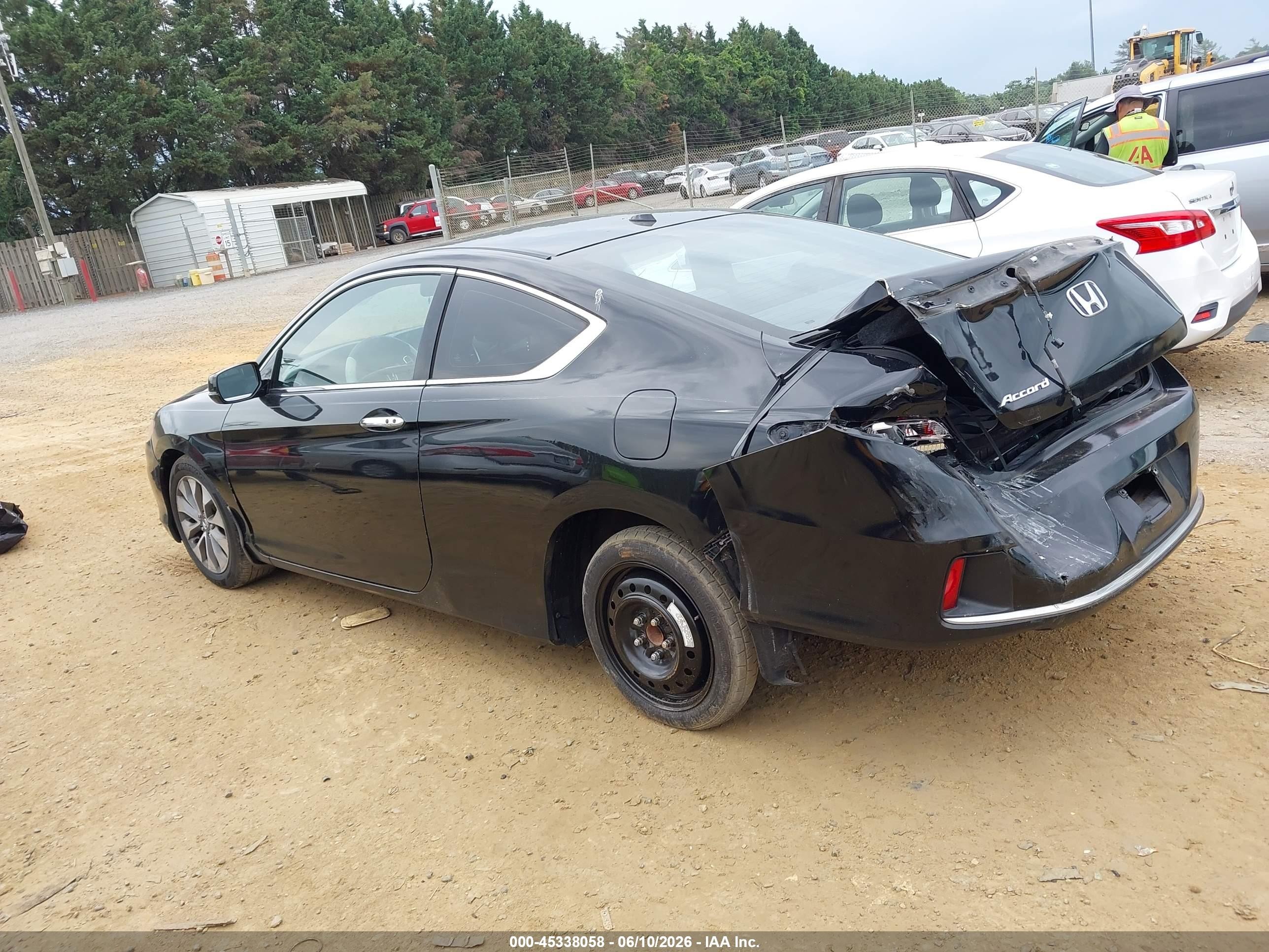 2015 Honda Accord Ex-l Black vin: 1HGCT1B85FA011920