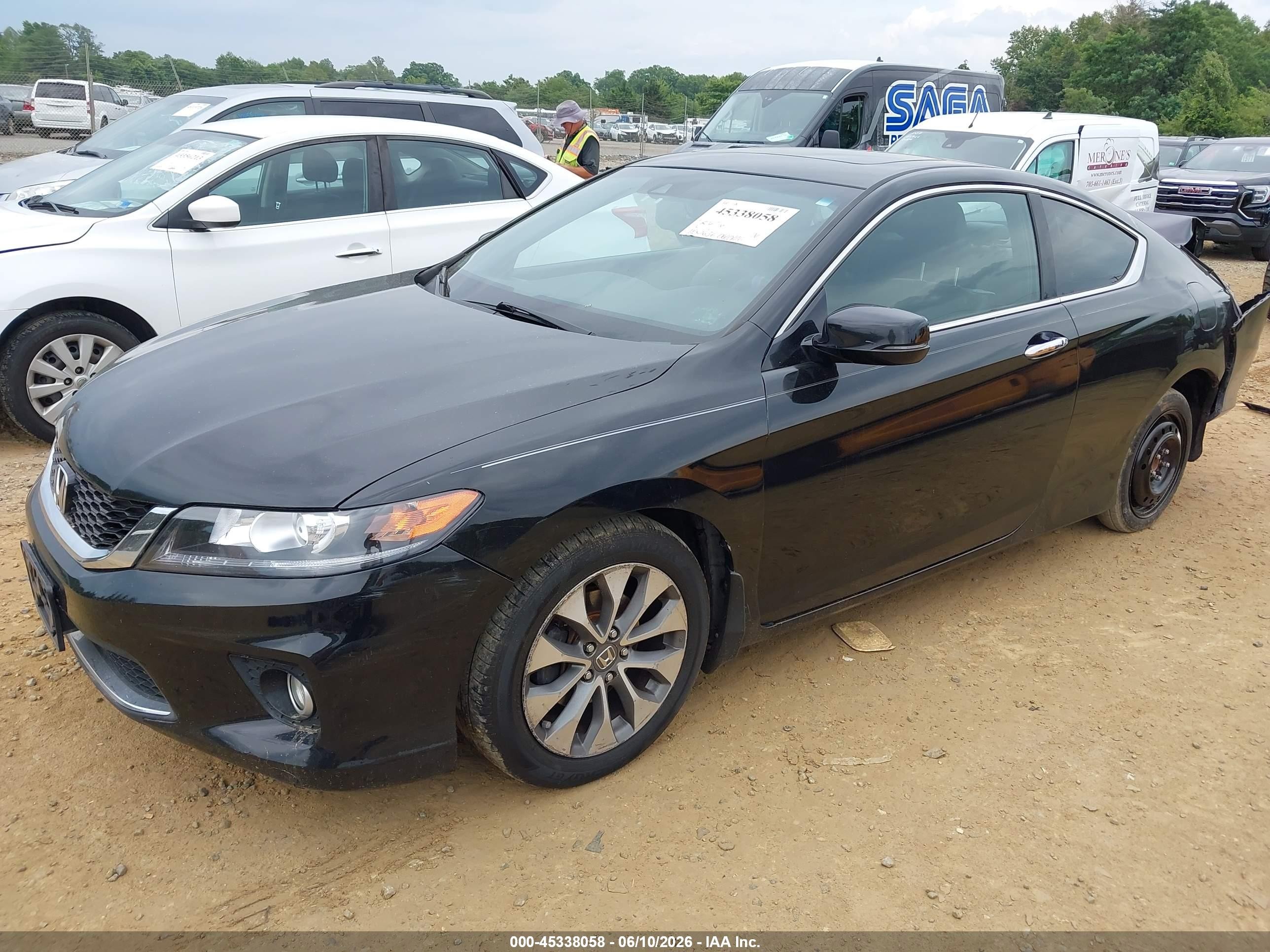 2015 Honda Accord Ex-l Black vin: 1HGCT1B85FA011920
