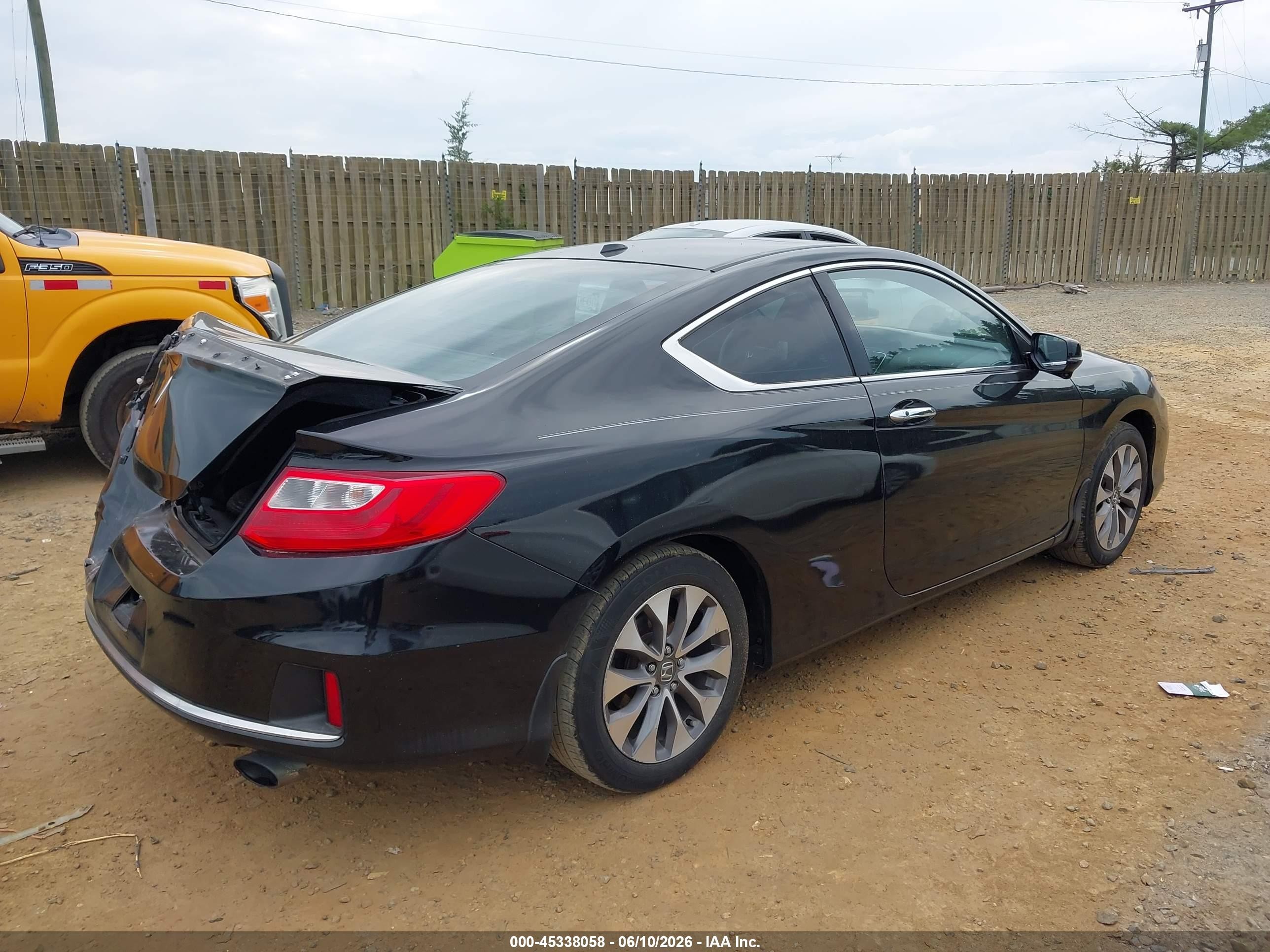 2015 Honda Accord Ex-l Black vin: 1HGCT1B85FA011920