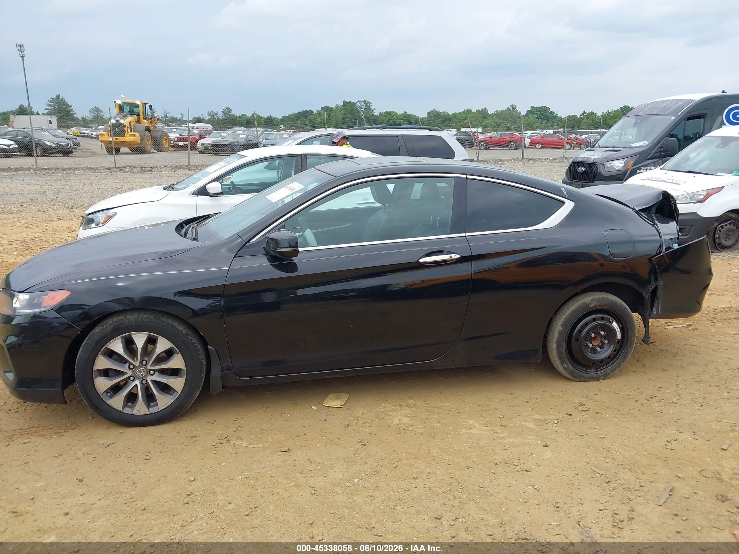 2015 Honda Accord Ex-l Black vin: 1HGCT1B85FA011920