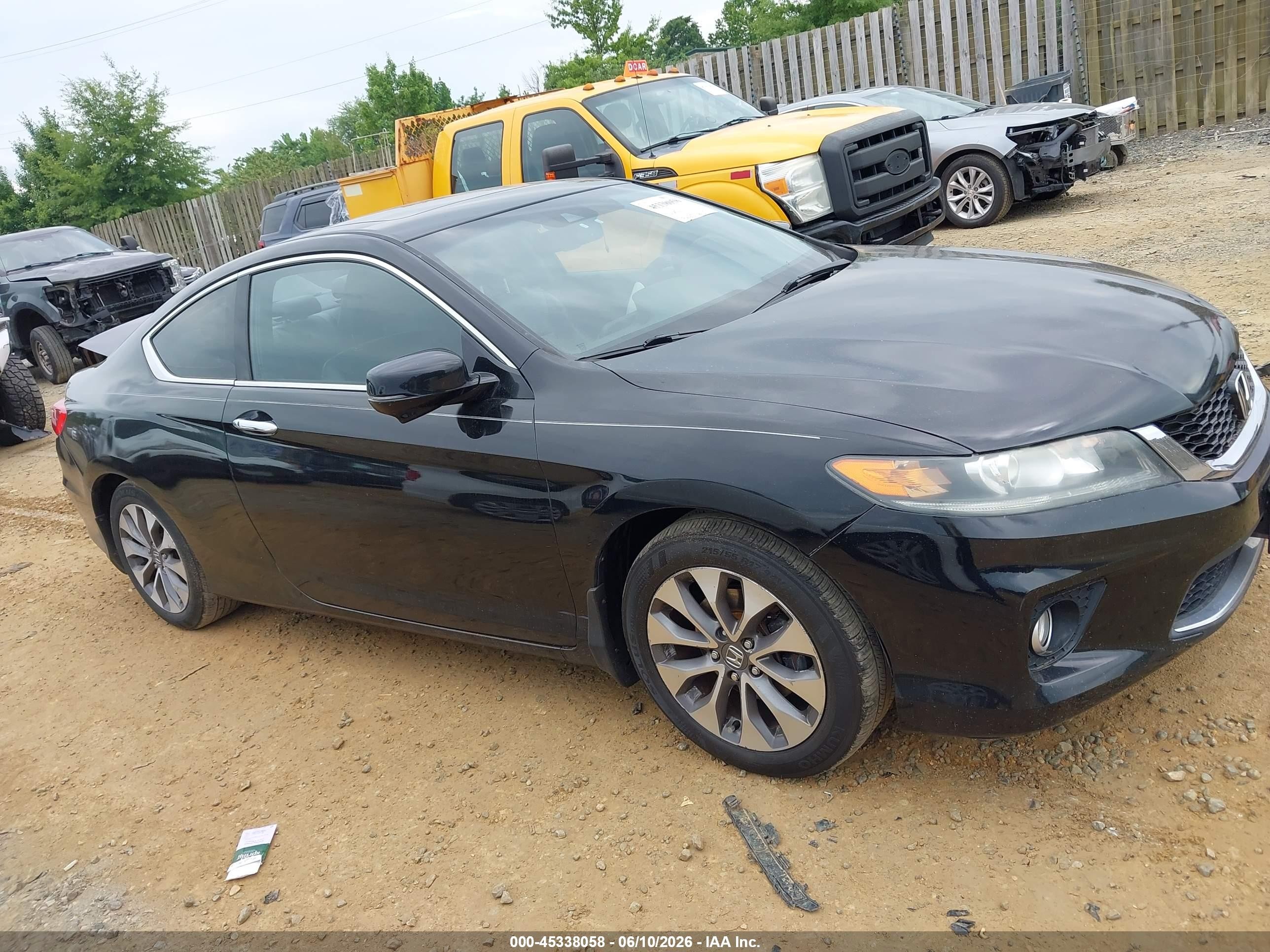 2015 Honda Accord Ex-l Black vin: 1HGCT1B85FA011920