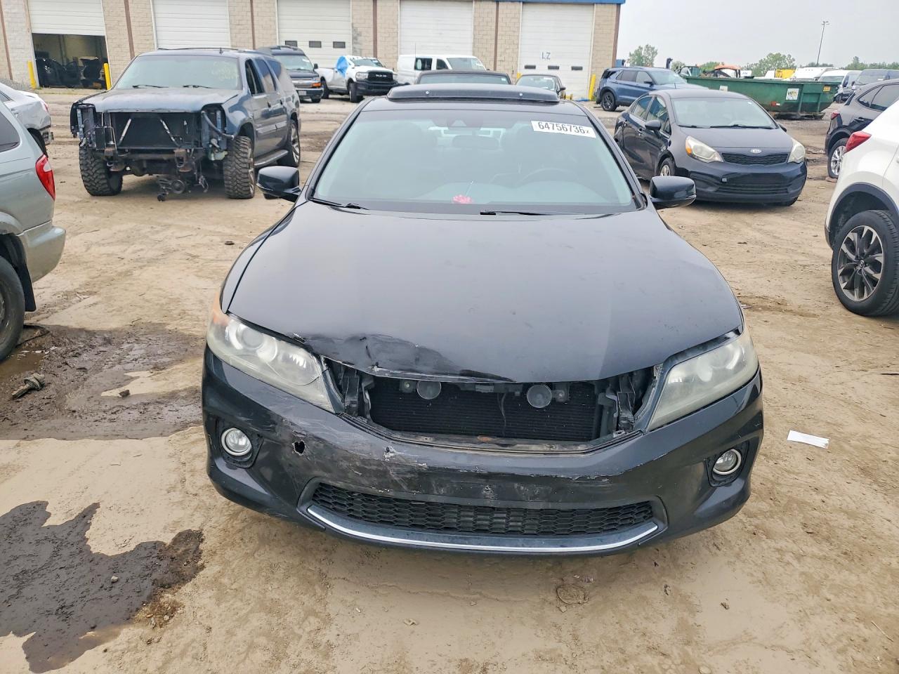 2013 Honda Accord Exl Black vin: 1HGCT1B86DA002138