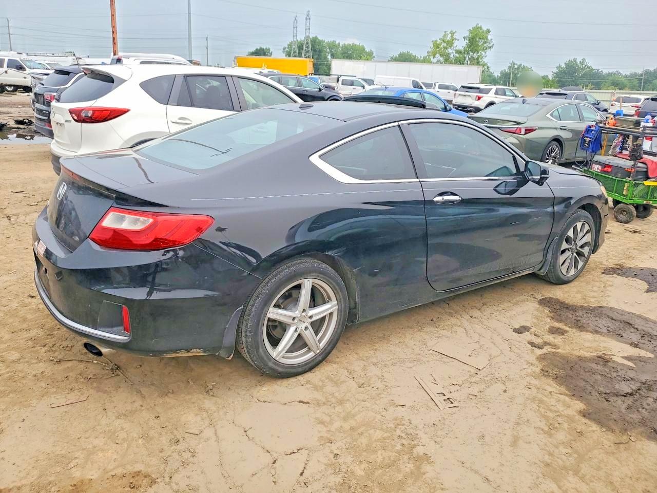 2013 Honda Accord Exl Black vin: 1HGCT1B86DA002138