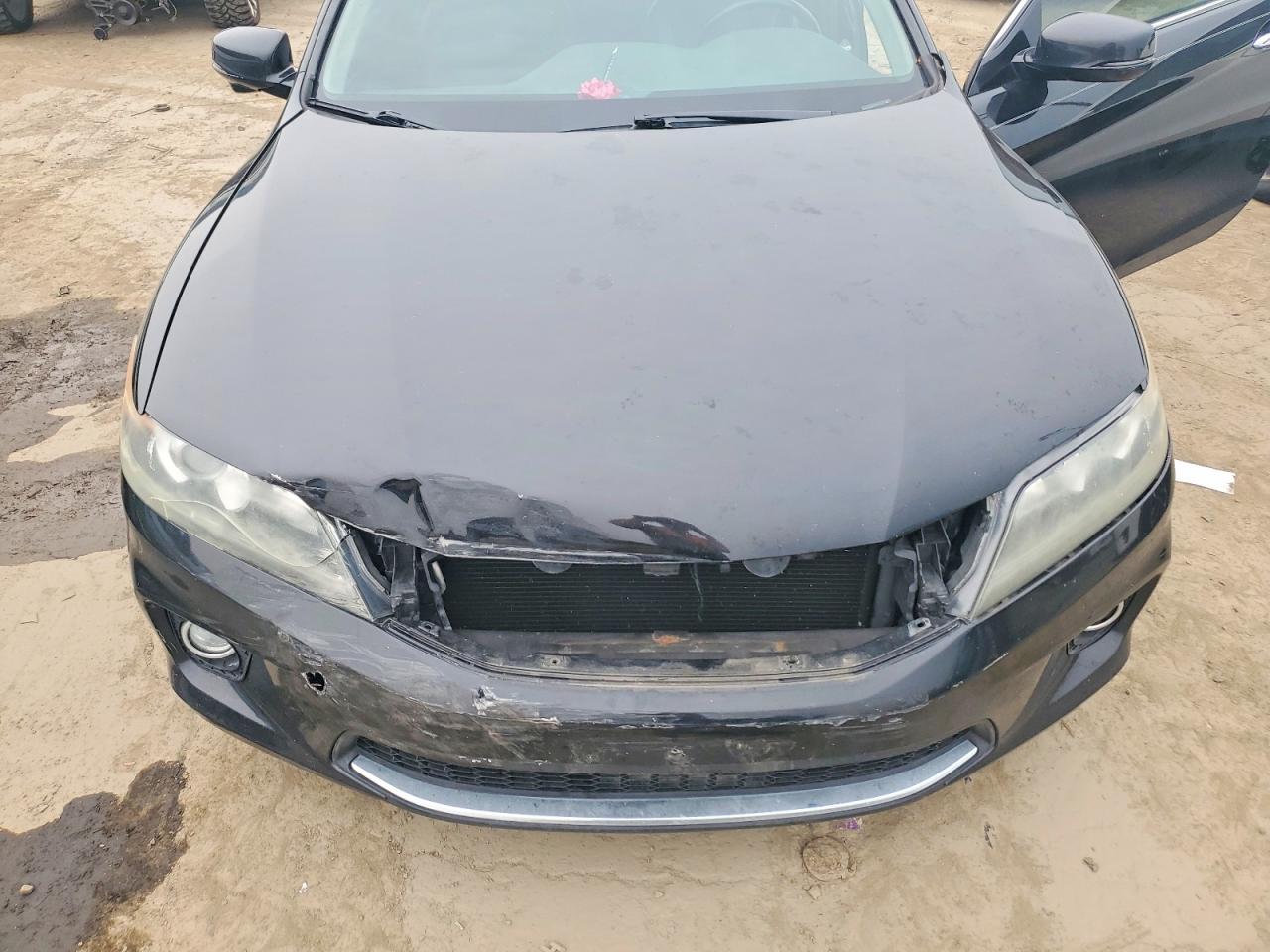 2013 Honda Accord Exl Black vin: 1HGCT1B86DA002138