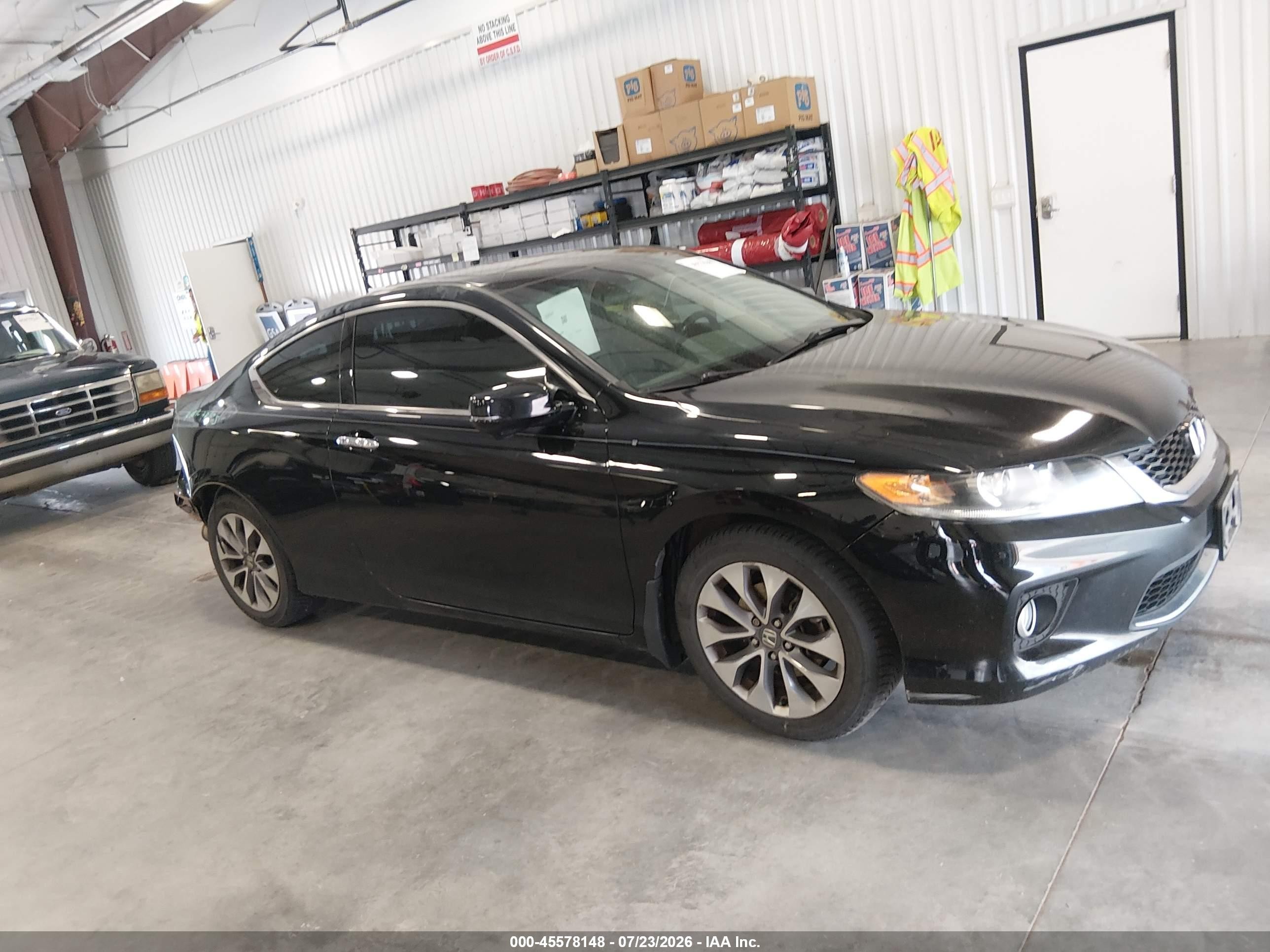 2013 Honda Accord Ex-l Black vin: 1HGCT1B86DA002270