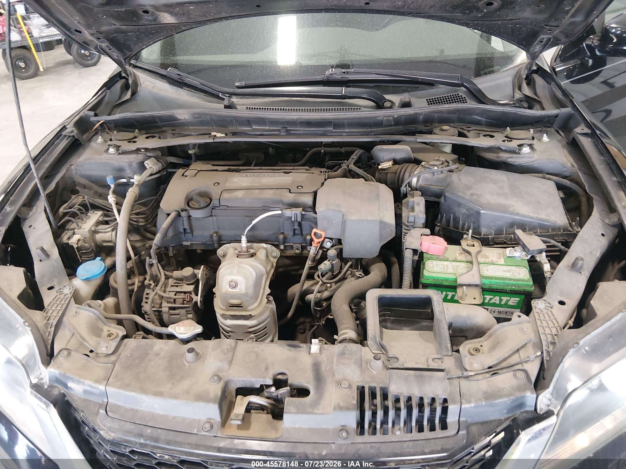 2013 Honda Accord Ex-l Black vin: 1HGCT1B86DA002270