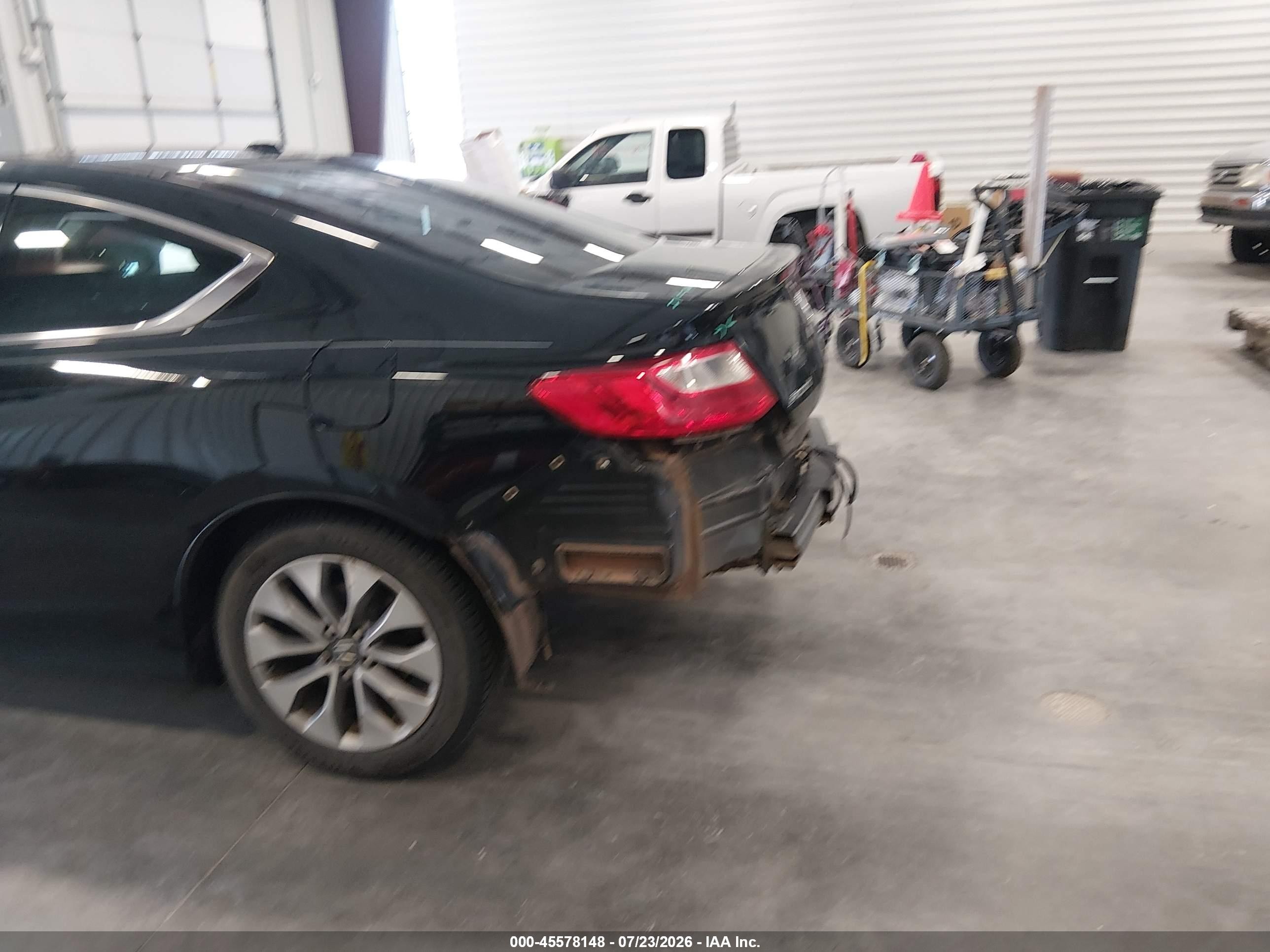2013 Honda Accord Ex-l Black vin: 1HGCT1B86DA002270