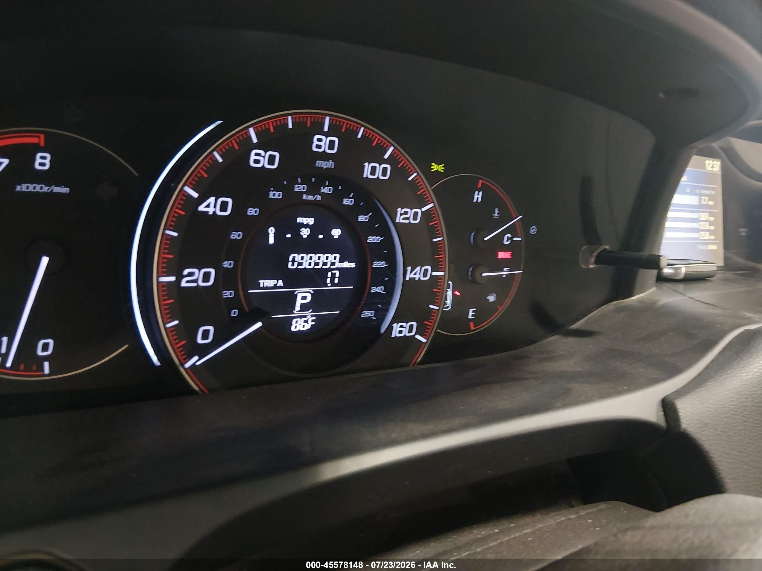 2013 Honda Accord Ex-l Black vin: 1HGCT1B86DA002270