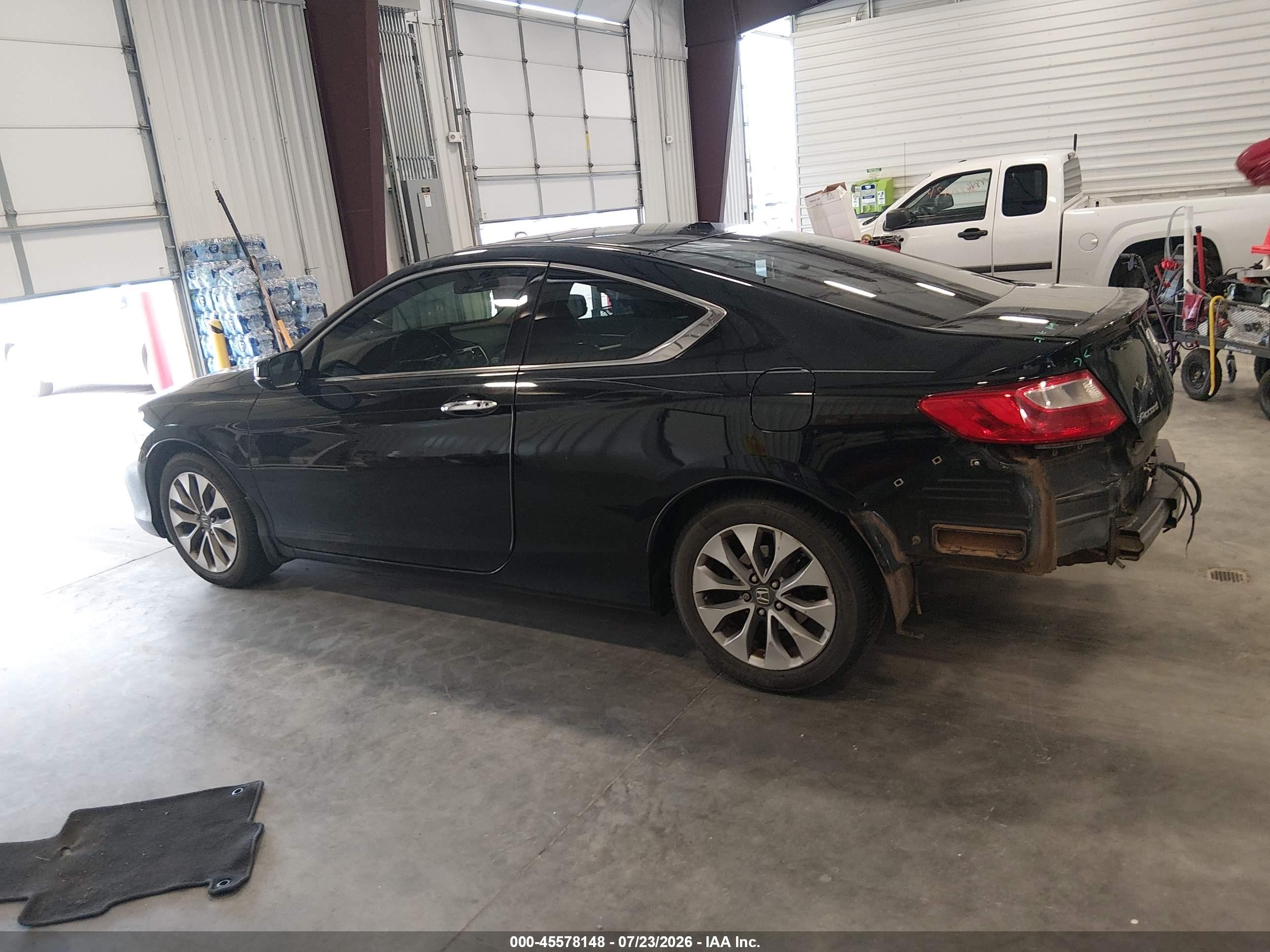 2013 Honda Accord Ex-l Black vin: 1HGCT1B86DA002270