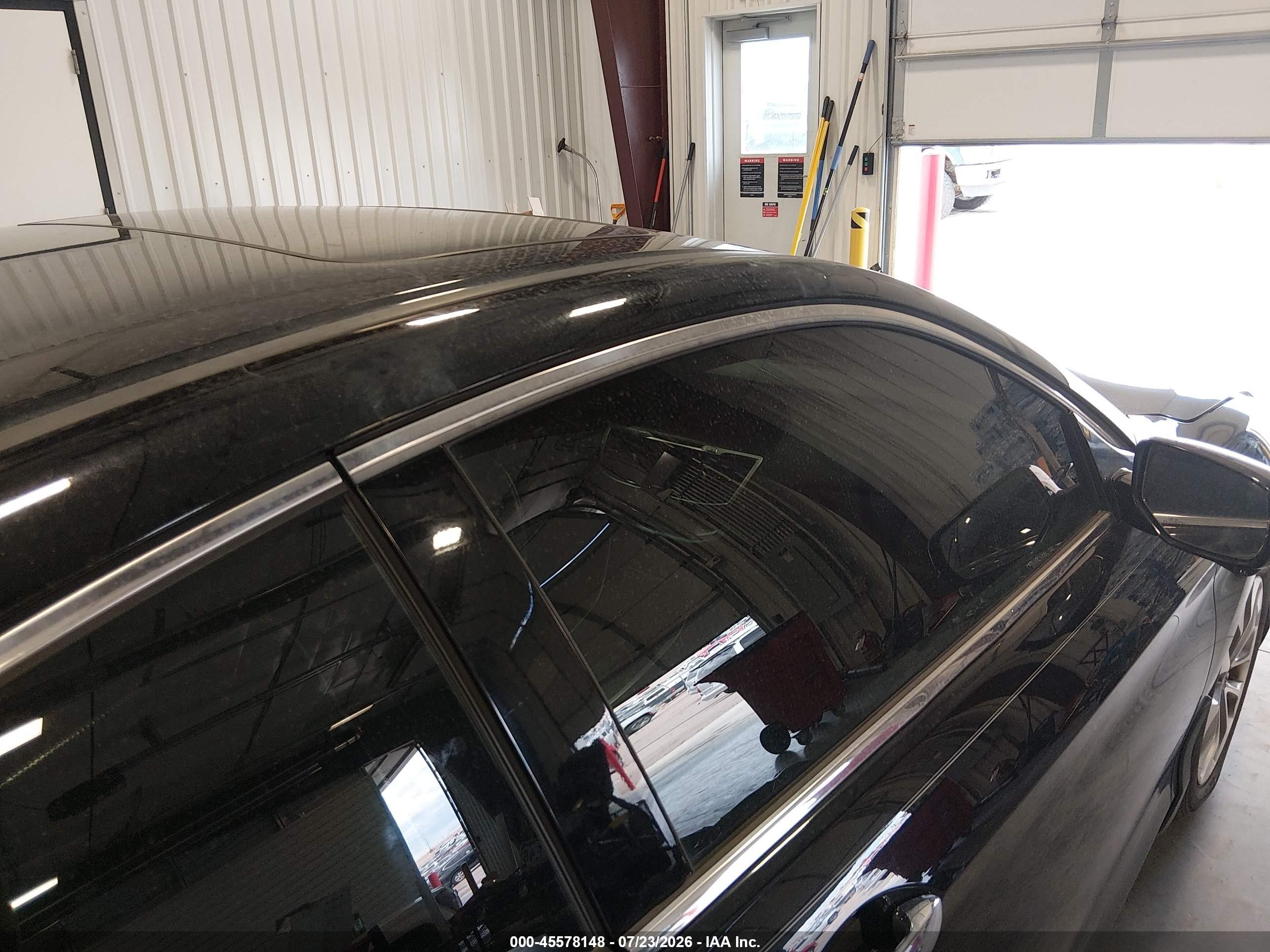 2013 Honda Accord Ex-l Black vin: 1HGCT1B86DA002270