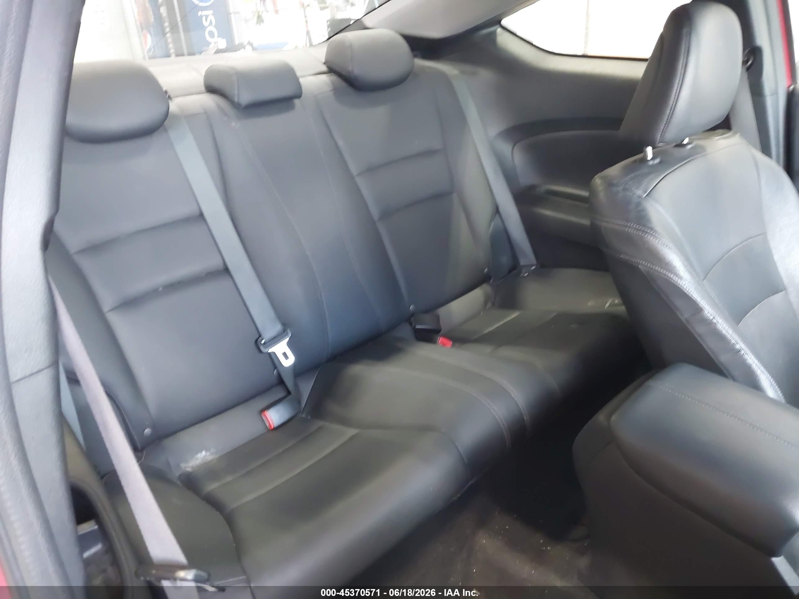 2013 Honda Accord Ex-l Red vin: 1HGCT1B86DA015374