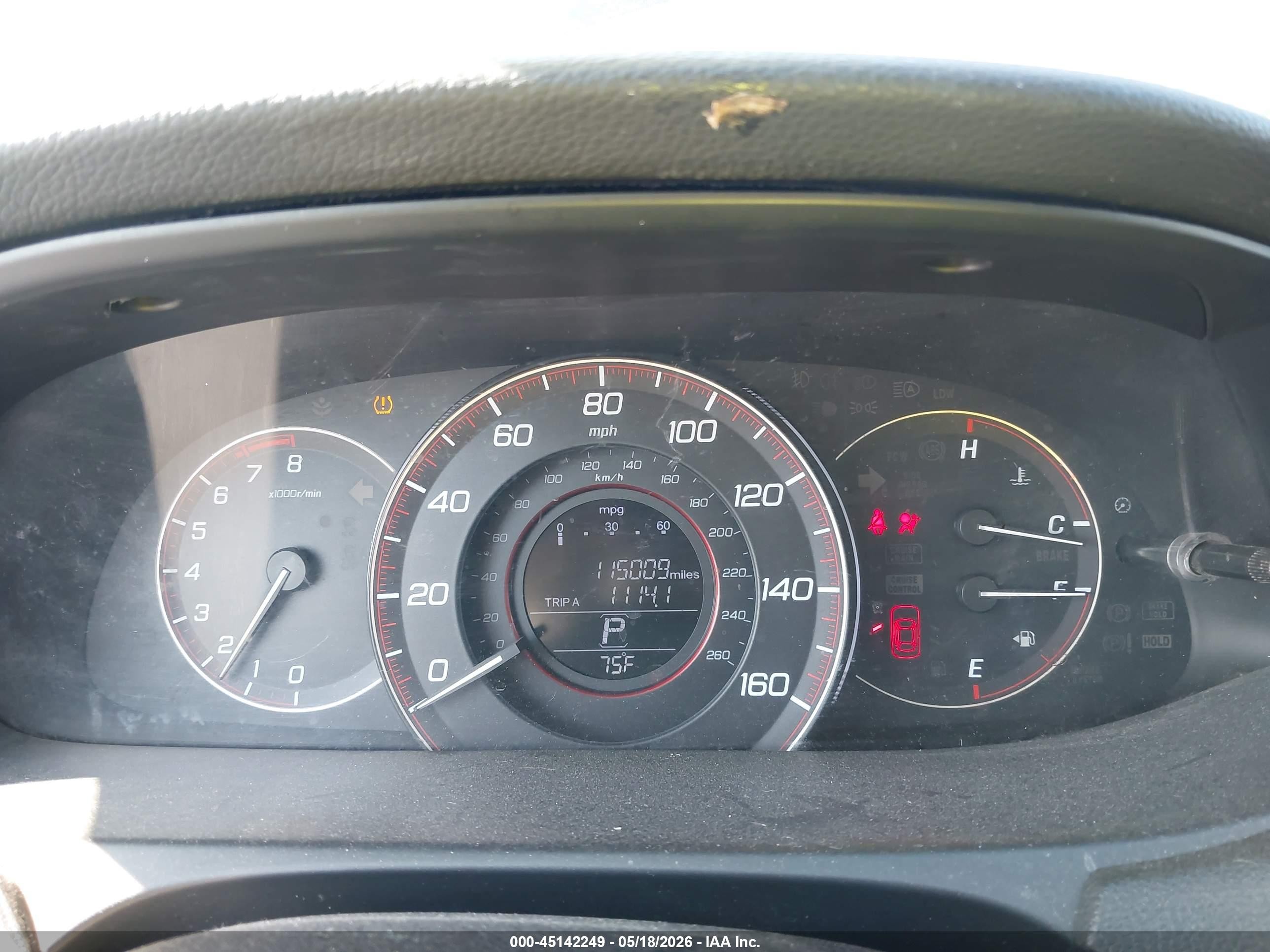2014 Honda Accord Ex-l Black vin: 1HGCT1B86EA800656