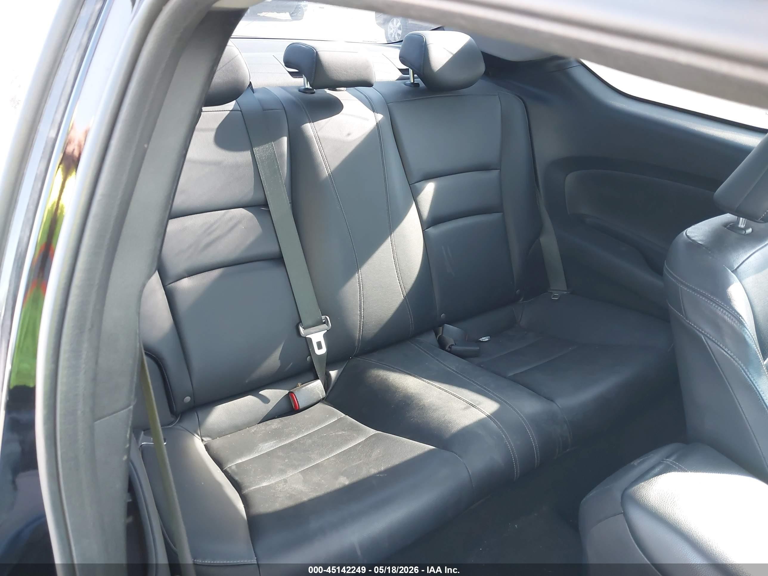 2014 Honda Accord Ex-l Black vin: 1HGCT1B86EA800656