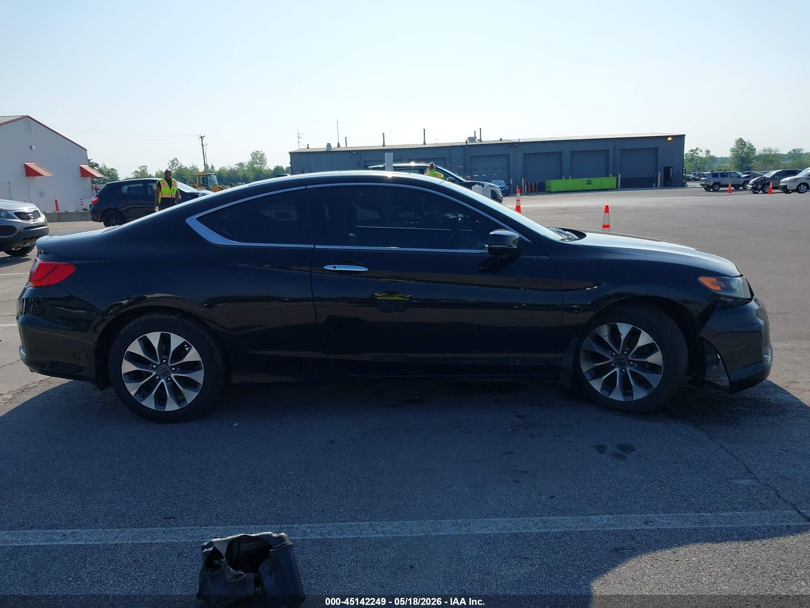 2014 Honda Accord Ex-l Black vin: 1HGCT1B86EA800656