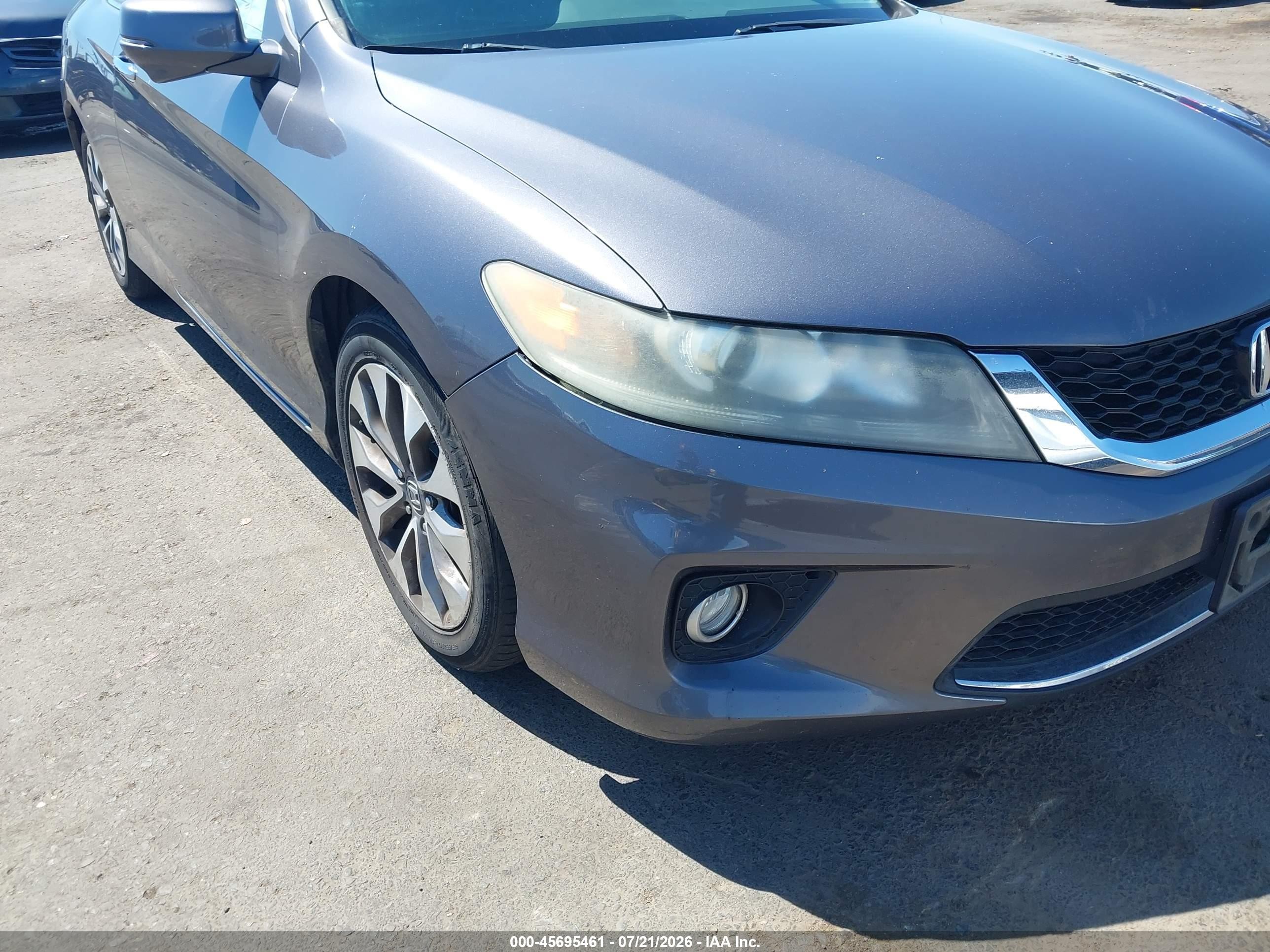 2015 Honda Accord Ex-l Gray vin: 1HGCT1B86FA000294
