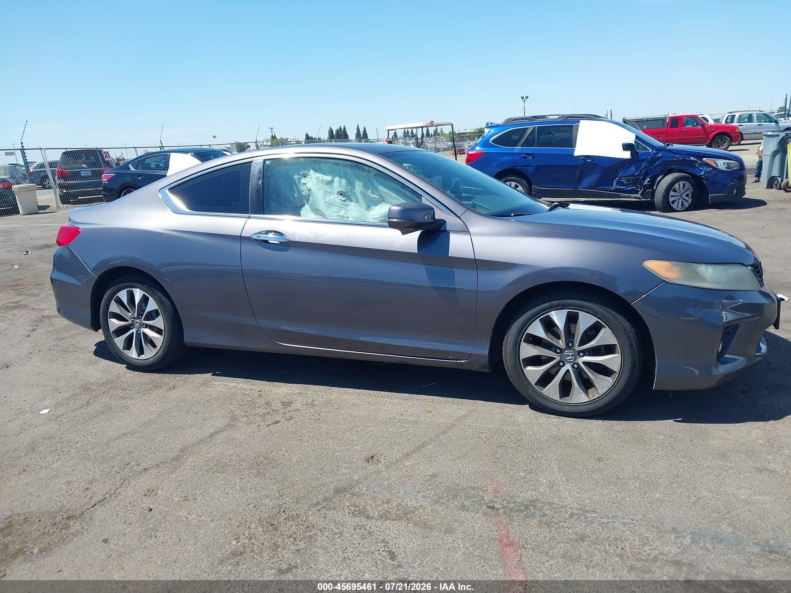 2015 Honda Accord Ex-l Gray vin: 1HGCT1B86FA000294