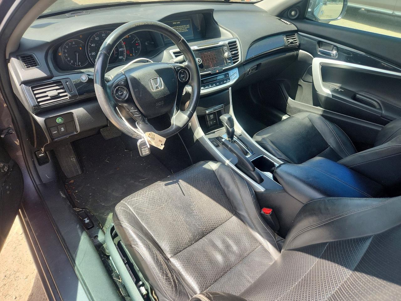 2015 Honda Accord Exl Gray vin: 1HGCT1B86FA004250