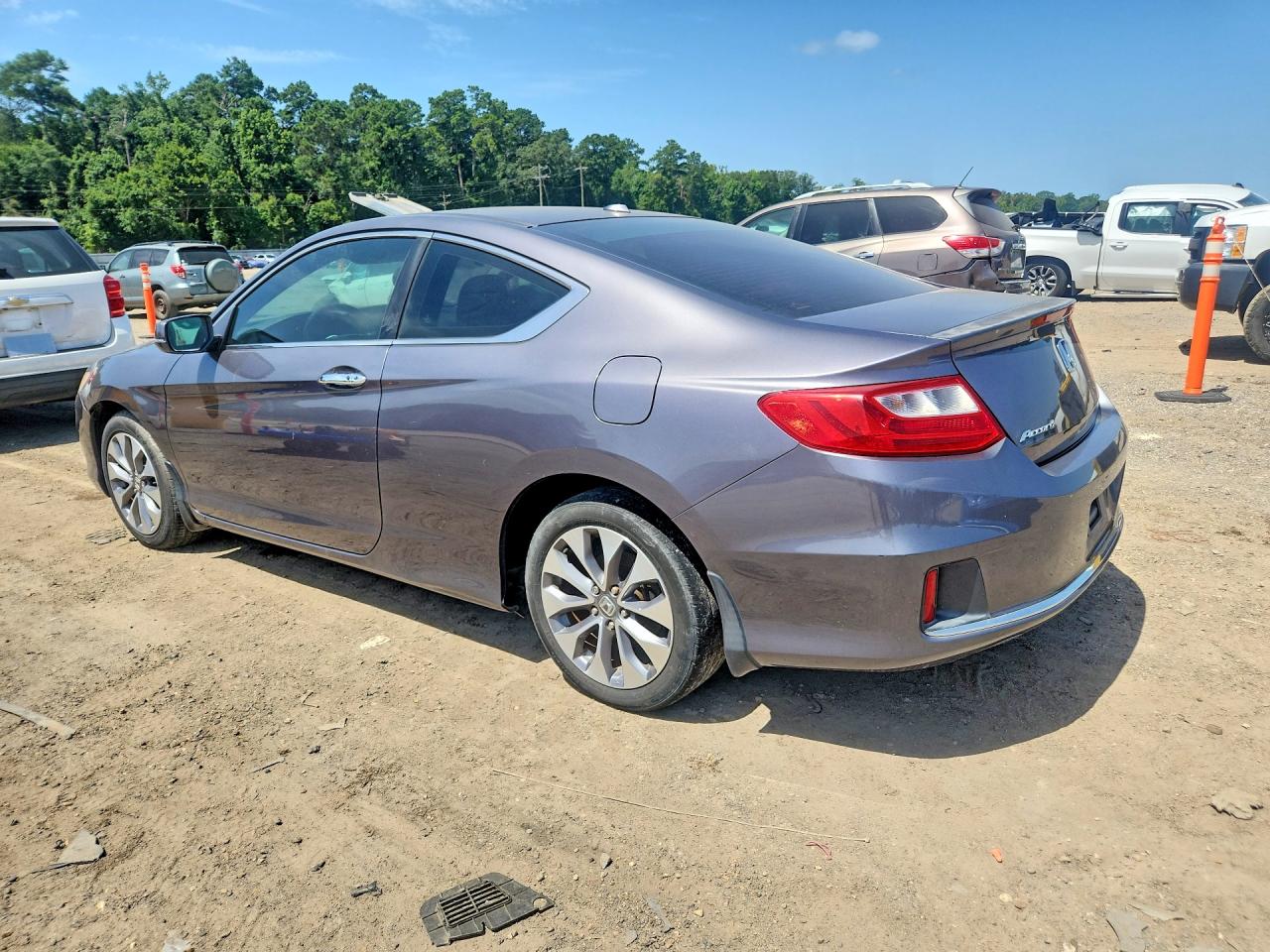 2015 Honda Accord Exl Gray vin: 1HGCT1B86FA004250