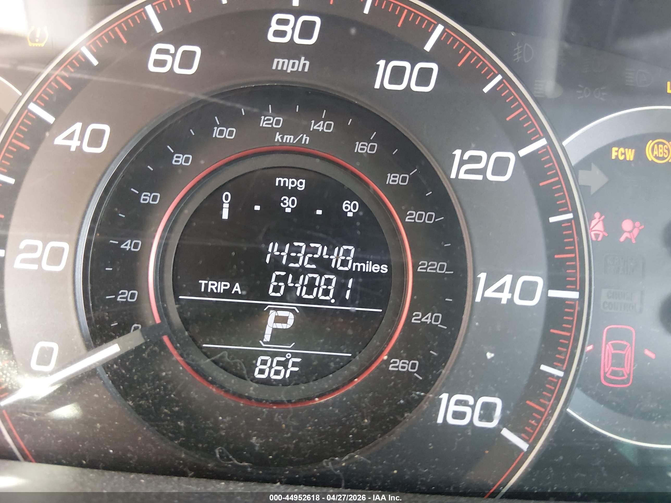 2015 Honda Accord Ex-l Белый vin: 1HGCT1B86FA013644