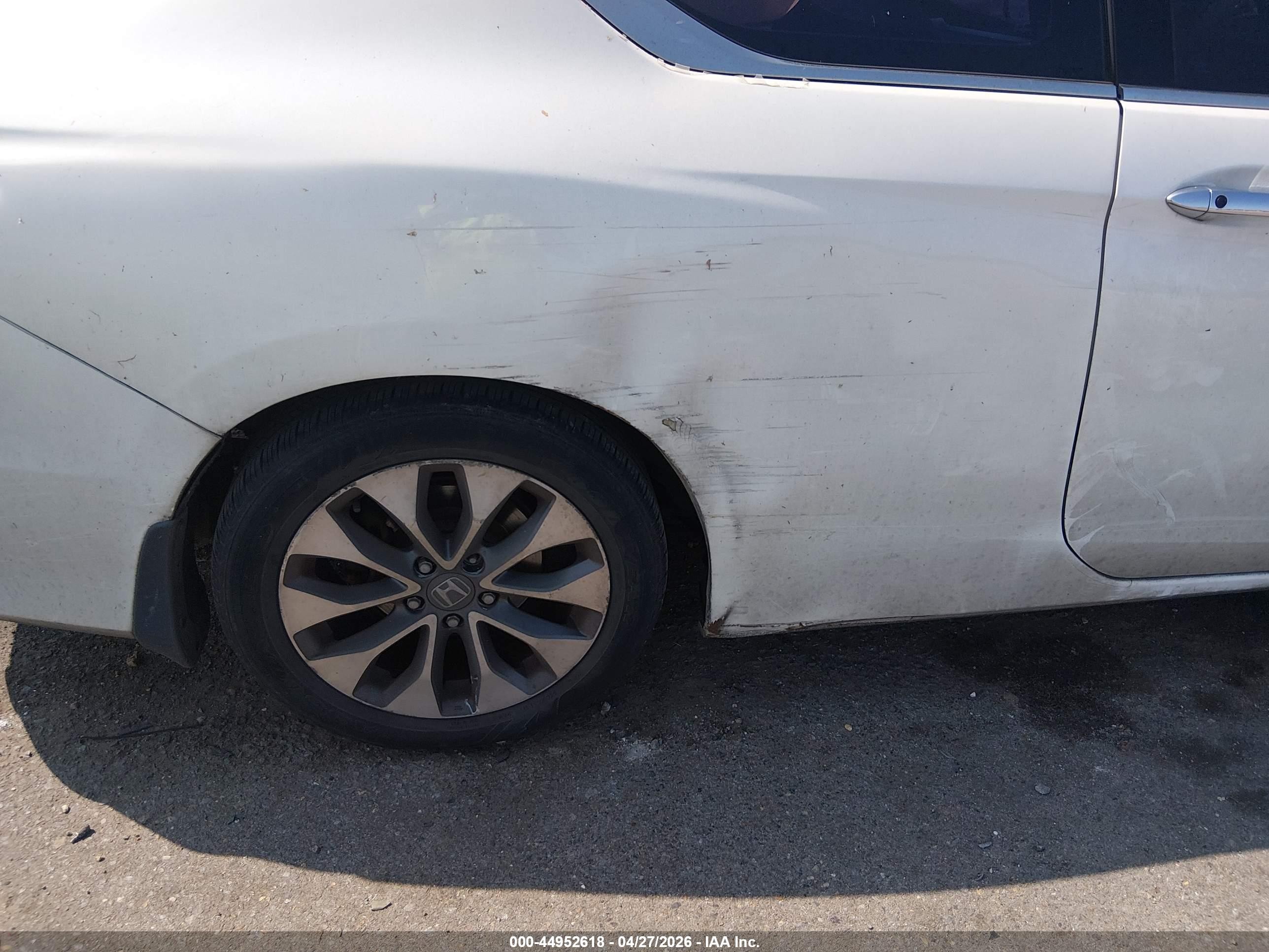 2015 Honda Accord Ex-l Белый vin: 1HGCT1B86FA013644