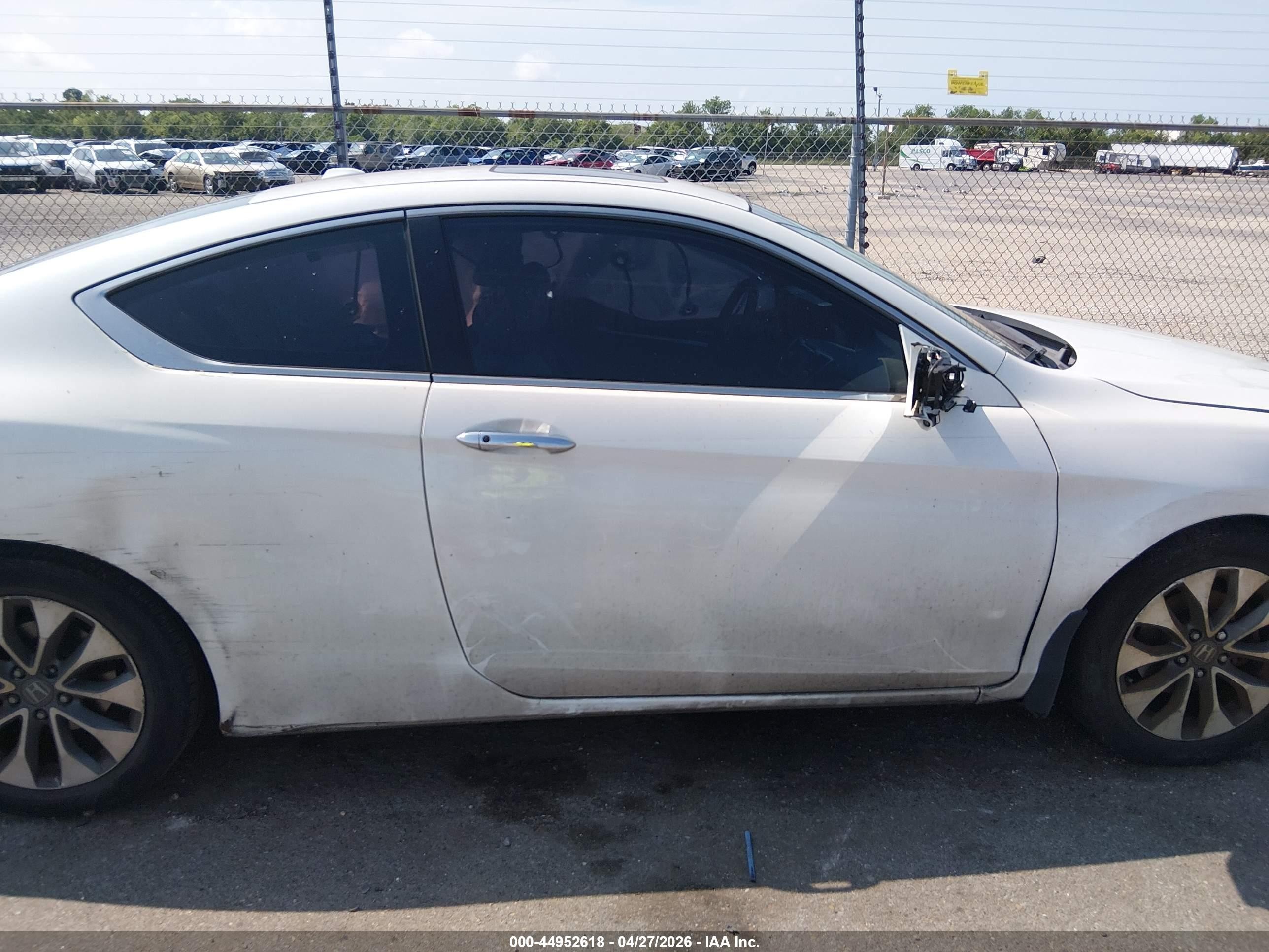 2015 Honda Accord Ex-l Белый vin: 1HGCT1B86FA013644
