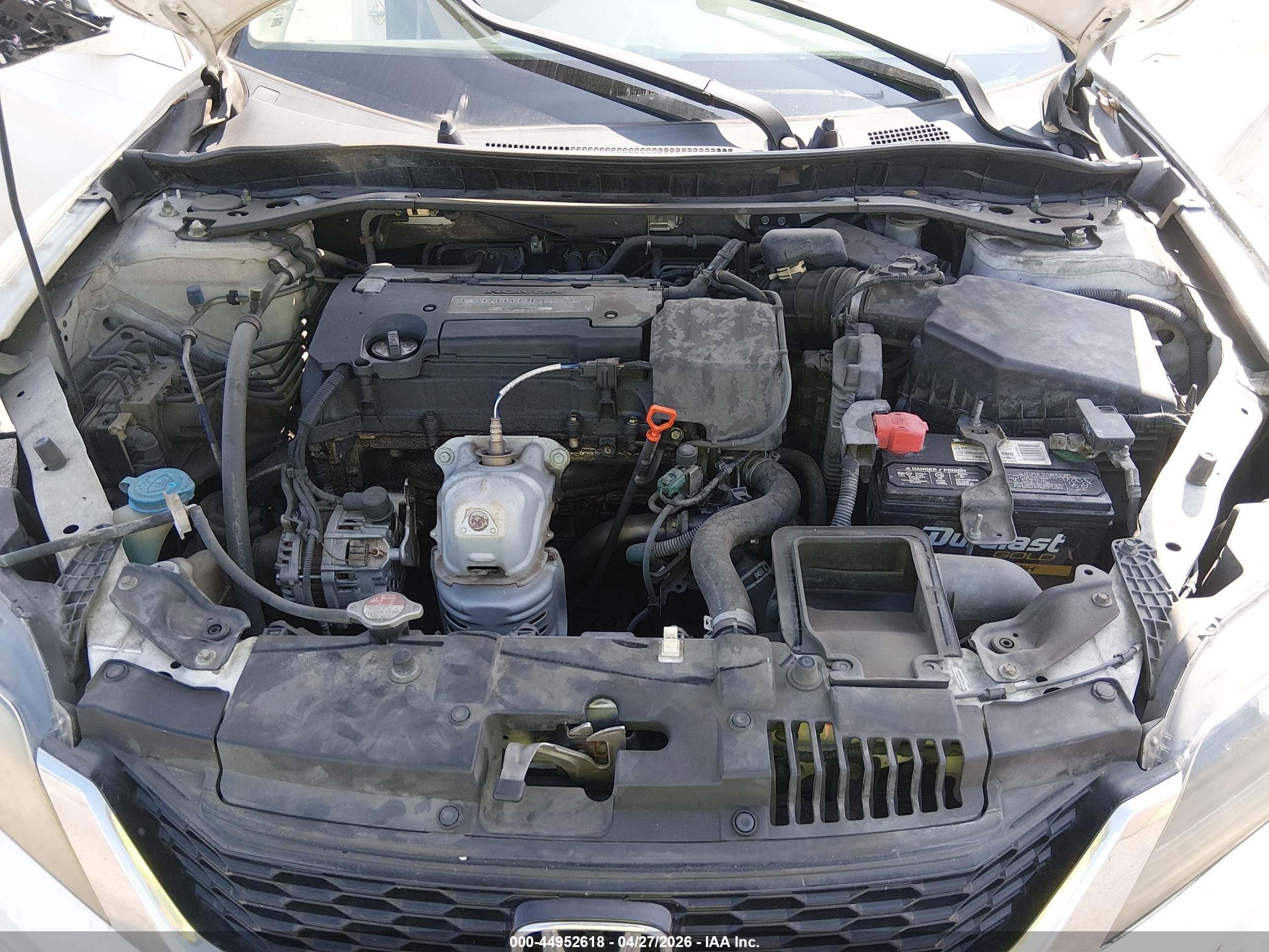 2015 Honda Accord Ex-l Белый vin: 1HGCT1B86FA013644