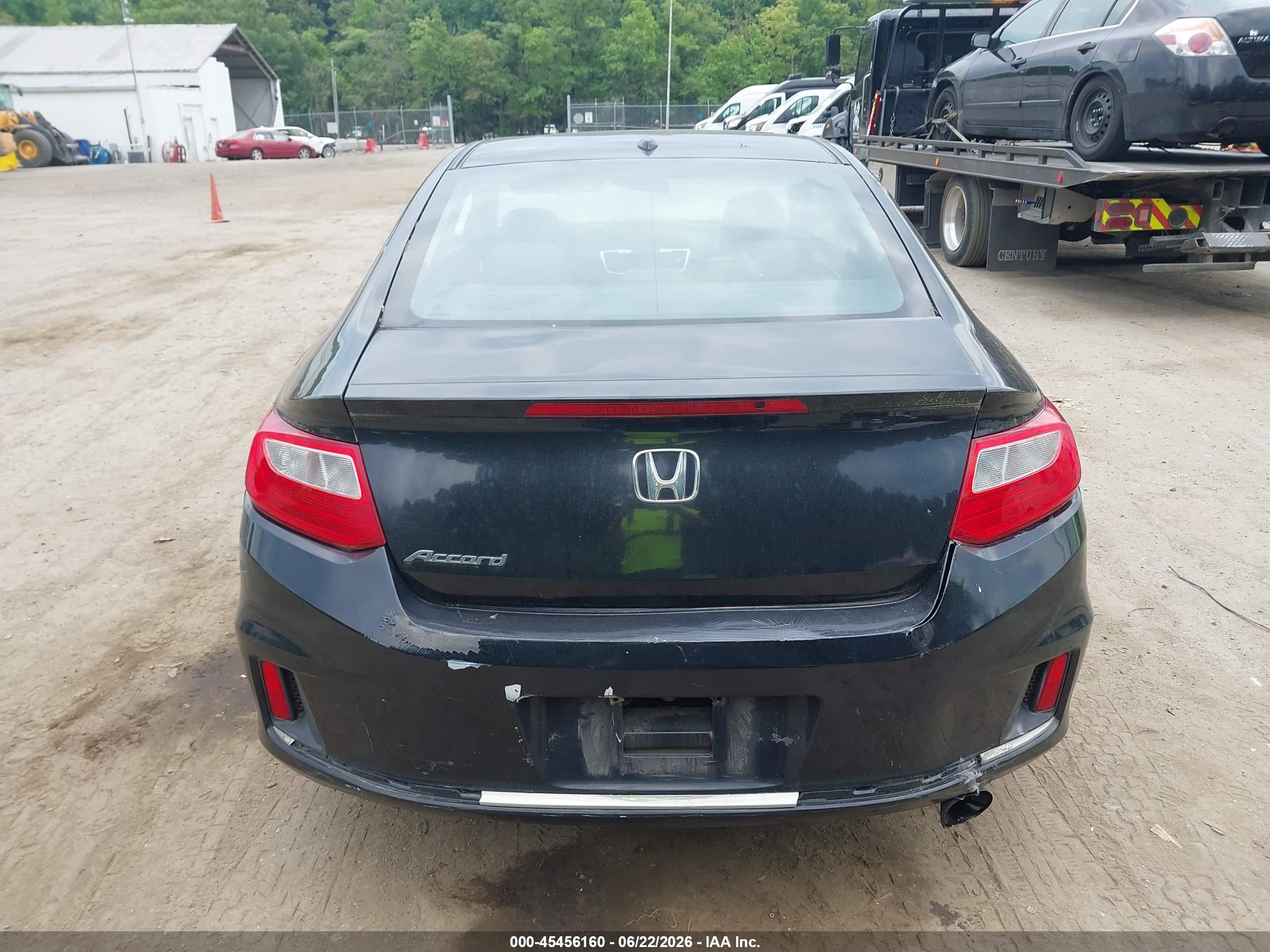 2013 Honda Accord Ex-l Black vin: 1HGCT1B87DA001970