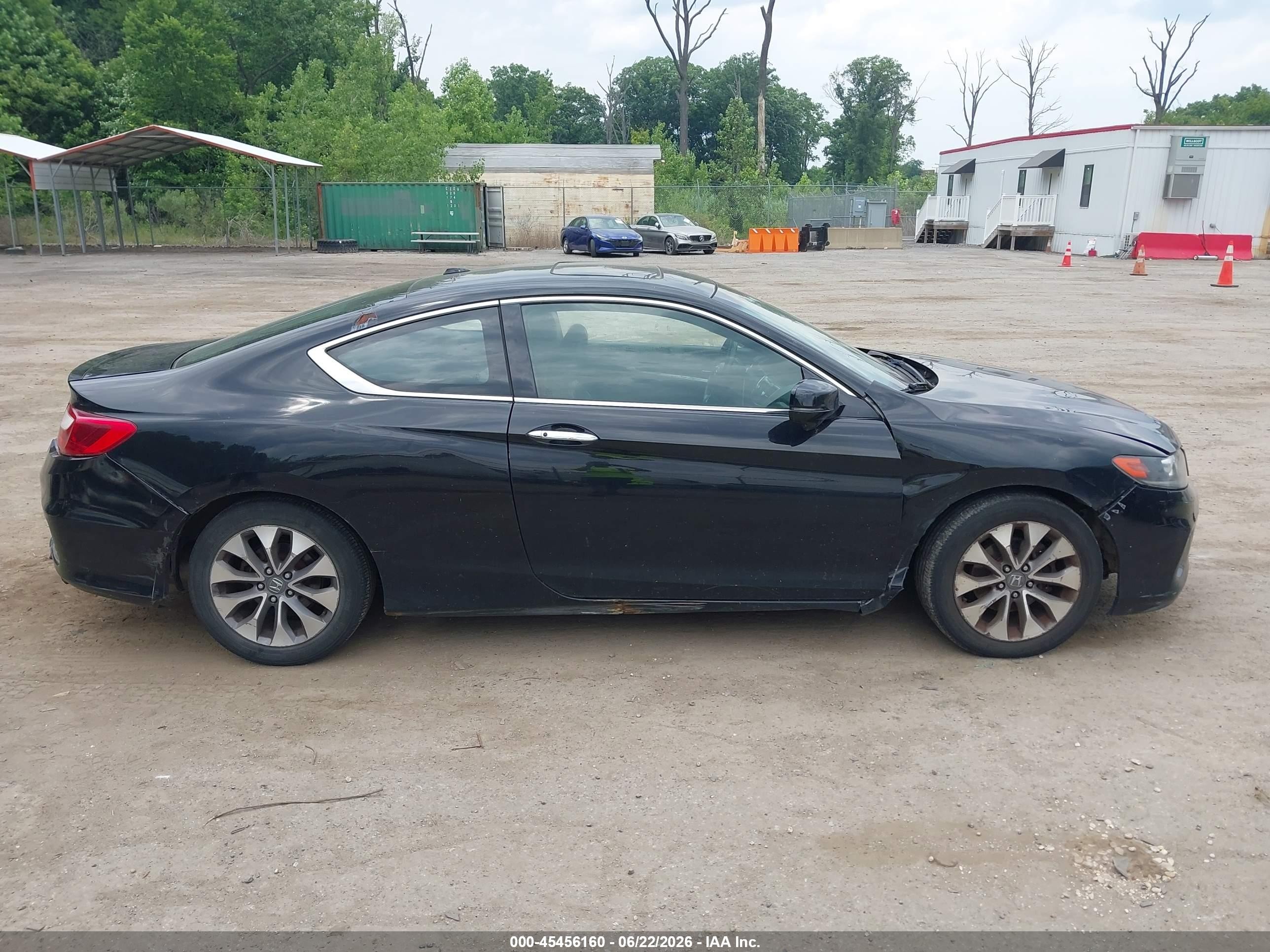 2013 Honda Accord Ex-l Black vin: 1HGCT1B87DA001970