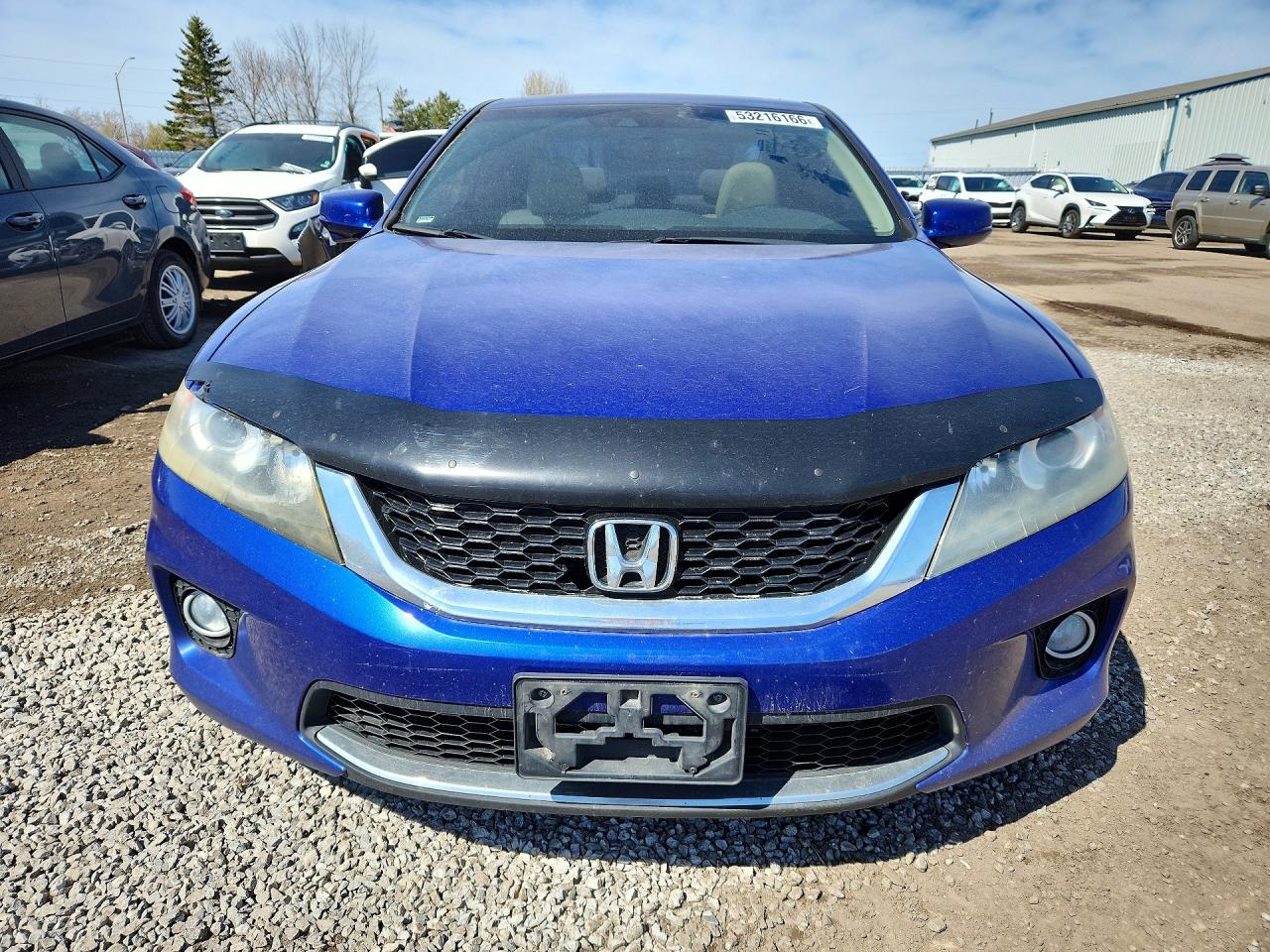 2013 Honda Accord Exl Blue vin: 1HGCT1B87DA800924