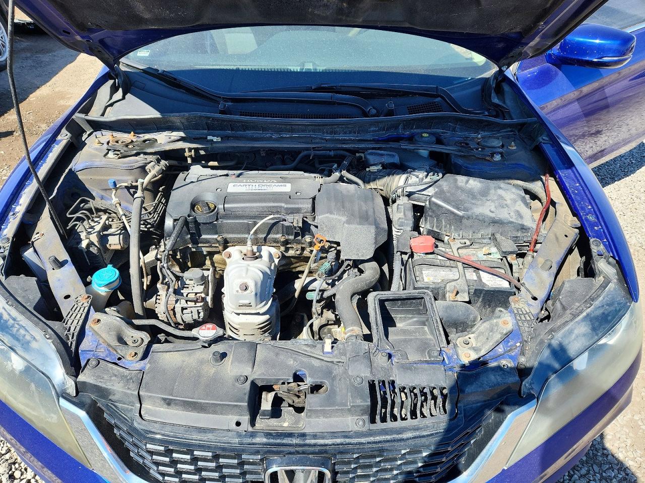 2013 Honda Accord Exl Blue vin: 1HGCT1B87DA800924