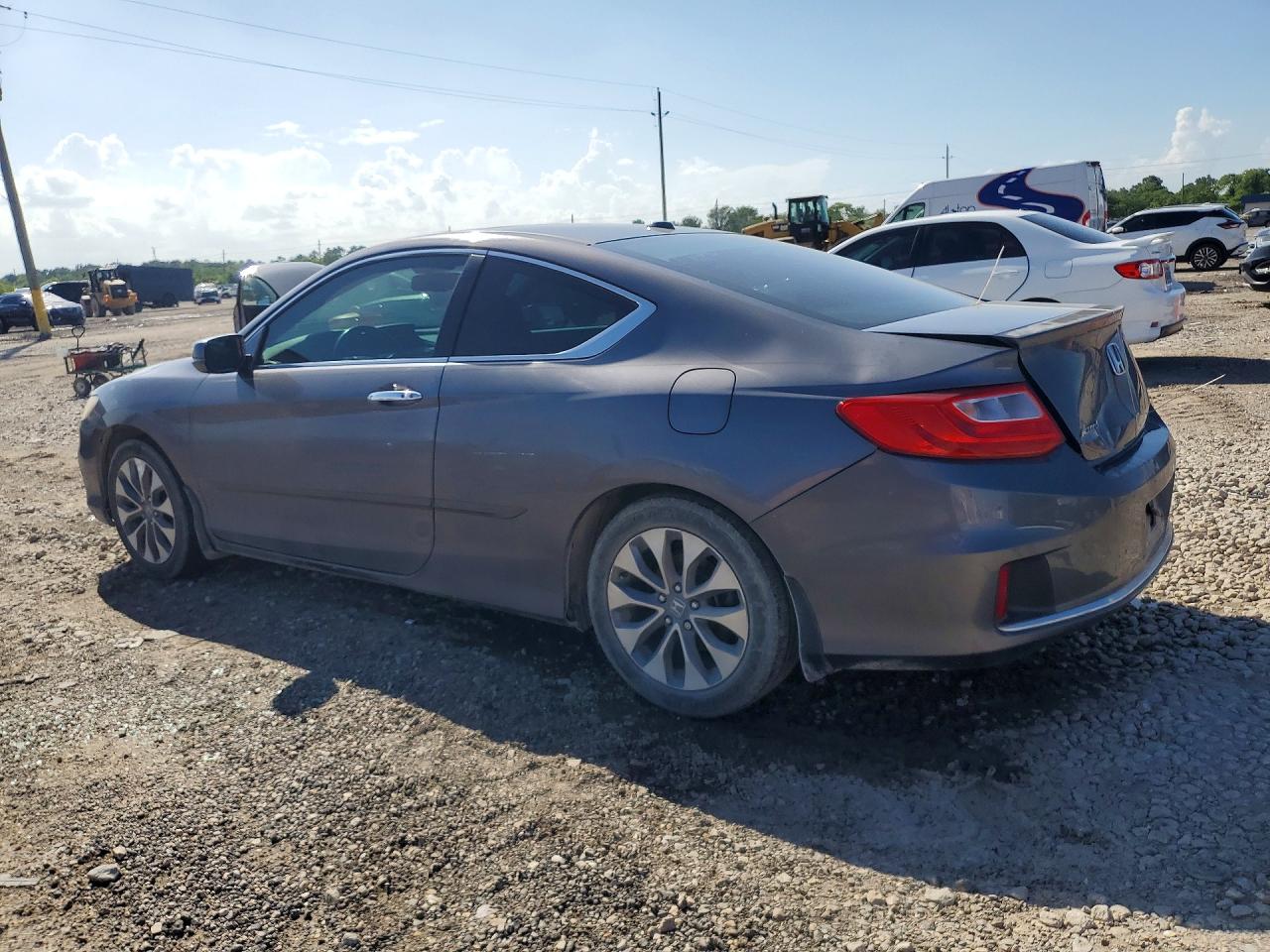 2015 Honda Accord Exl Серый vin: 1HGCT1B87FA004256