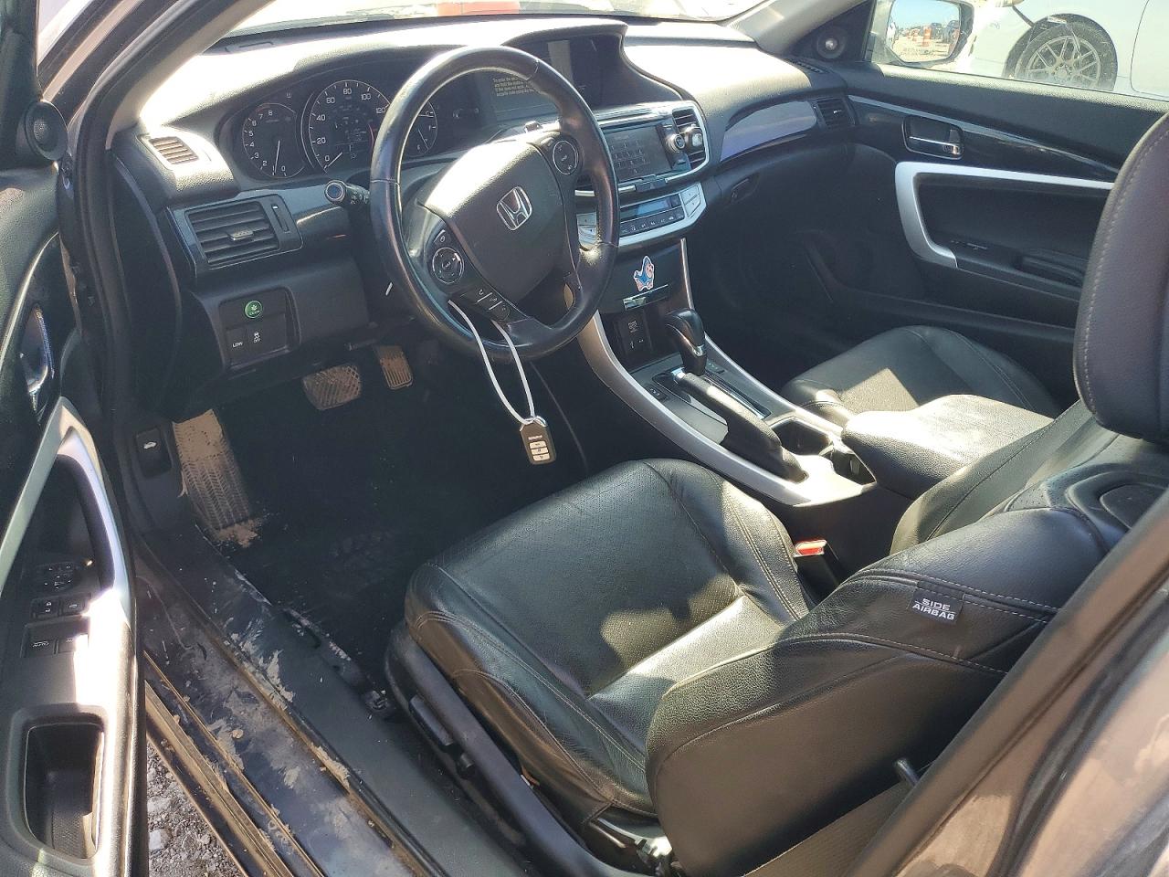 2015 Honda Accord Exl Серый vin: 1HGCT1B87FA004256