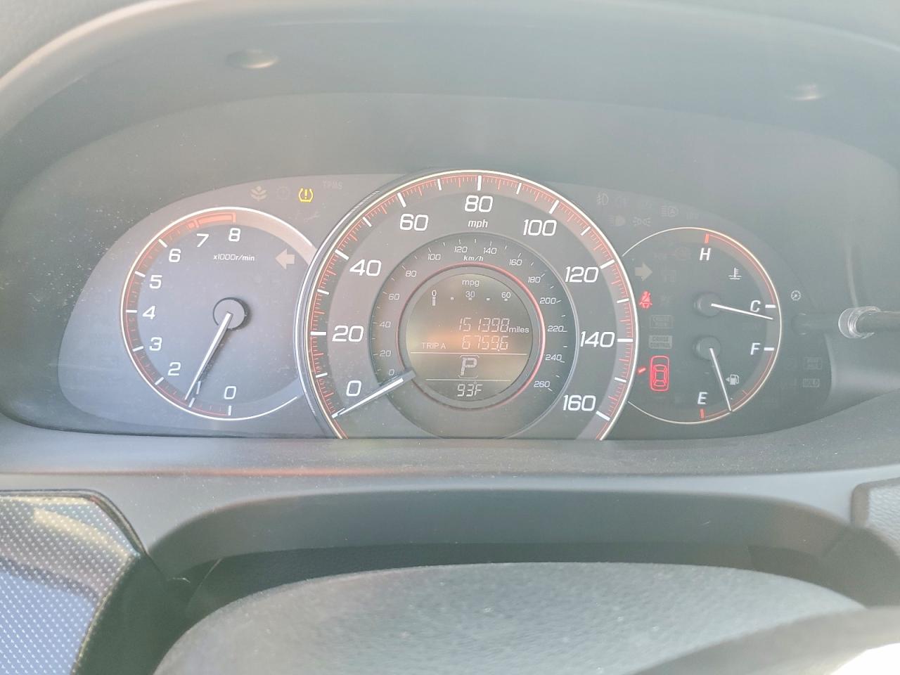 2015 Honda Accord Exl Серый vin: 1HGCT1B87FA004256