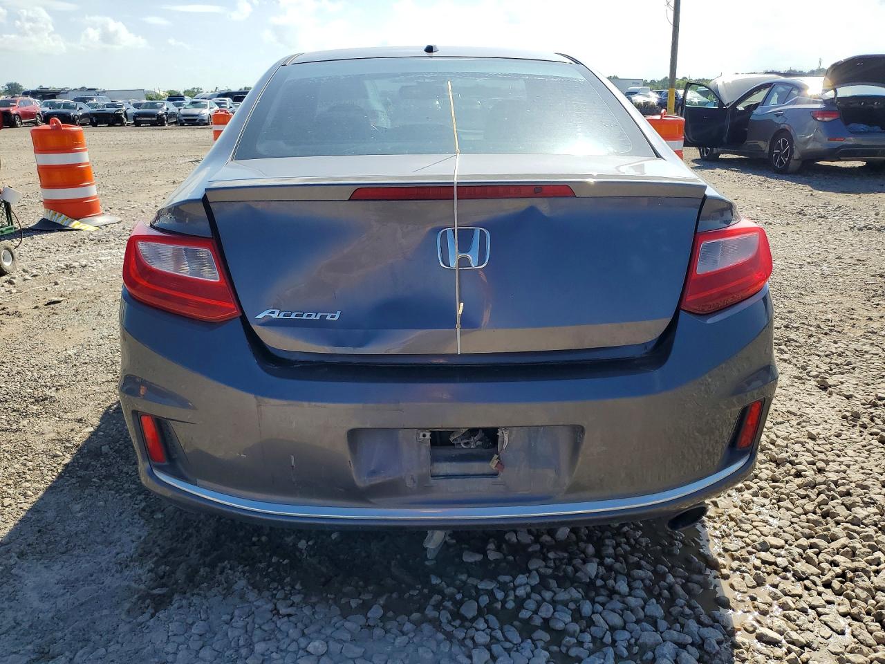 2015 Honda Accord Exl Серый vin: 1HGCT1B87FA004256