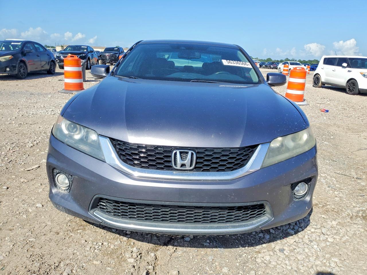 2015 Honda Accord Exl Серый vin: 1HGCT1B87FA004256