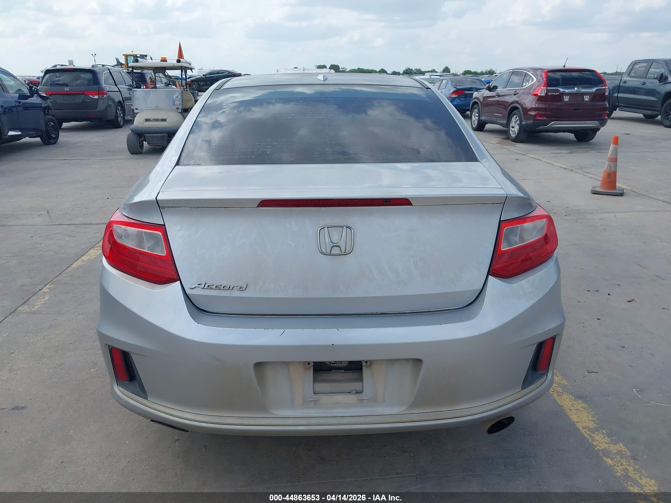 2013 Honda Accord Ex-l Silver vin: 1HGCT1B88DA001671