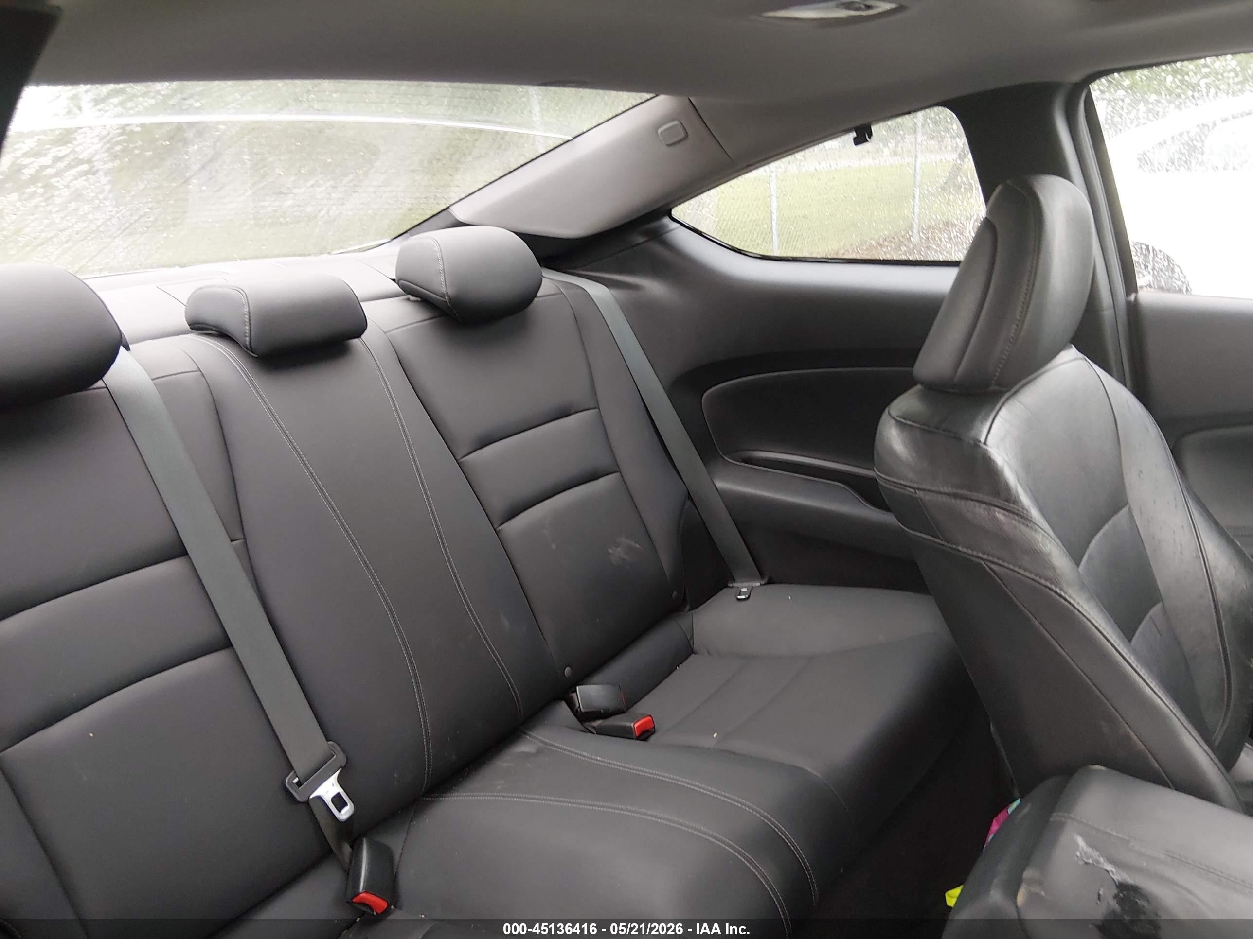 2013 Honda Accord Ex-l Black vin: 1HGCT1B88DA002240