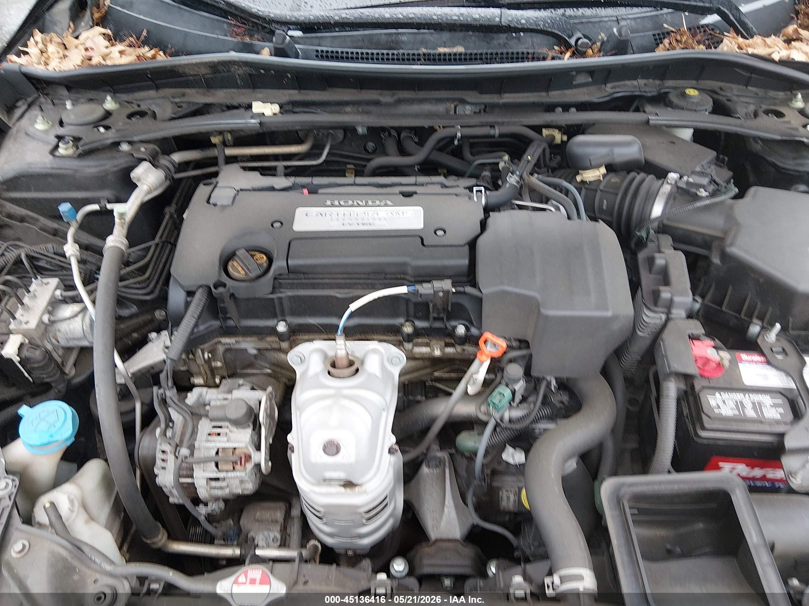 2013 Honda Accord Ex-l Black vin: 1HGCT1B88DA002240