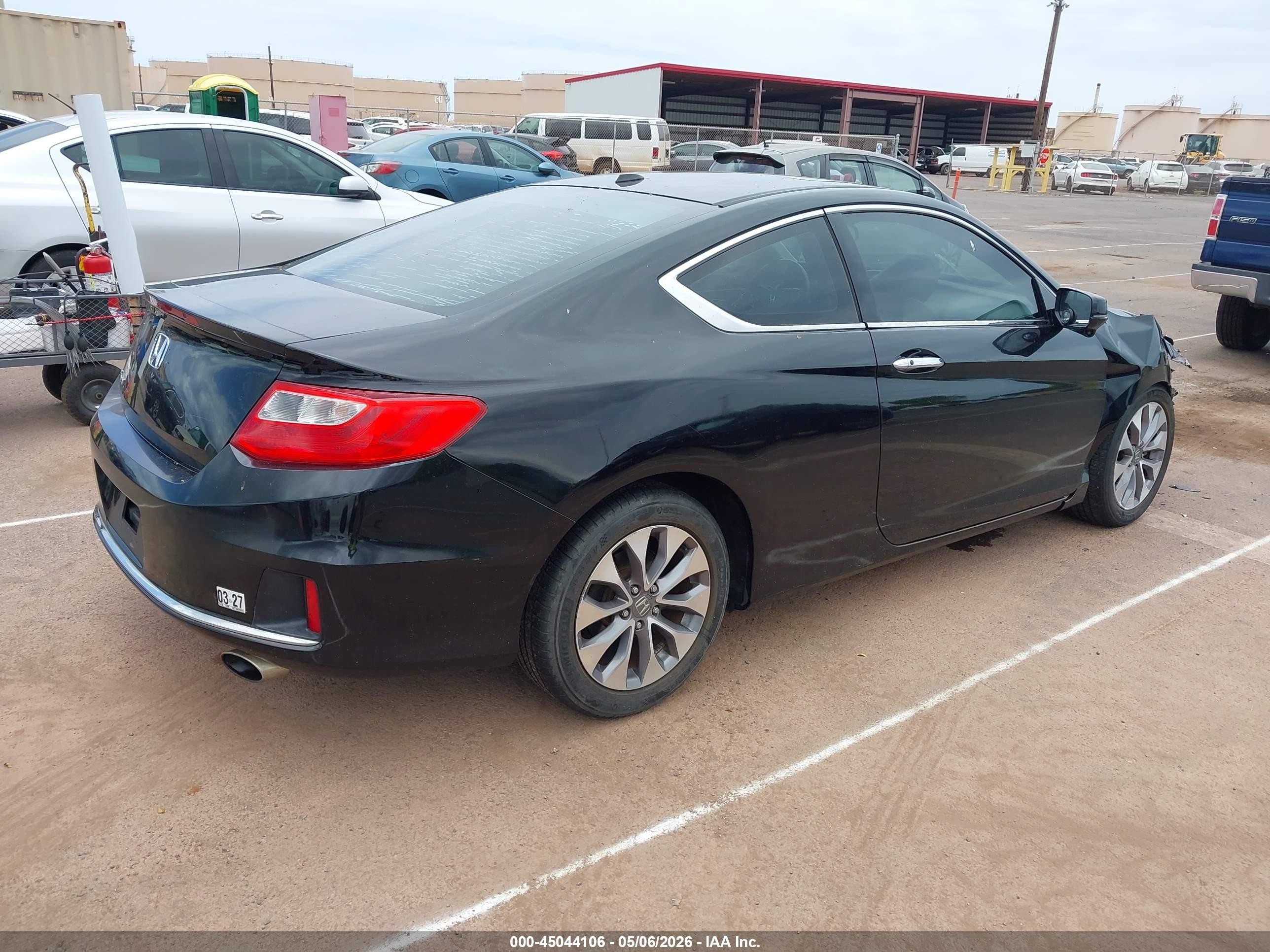 2013 Honda Accord Ex-l Черный vin: 1HGCT1B88DA003128