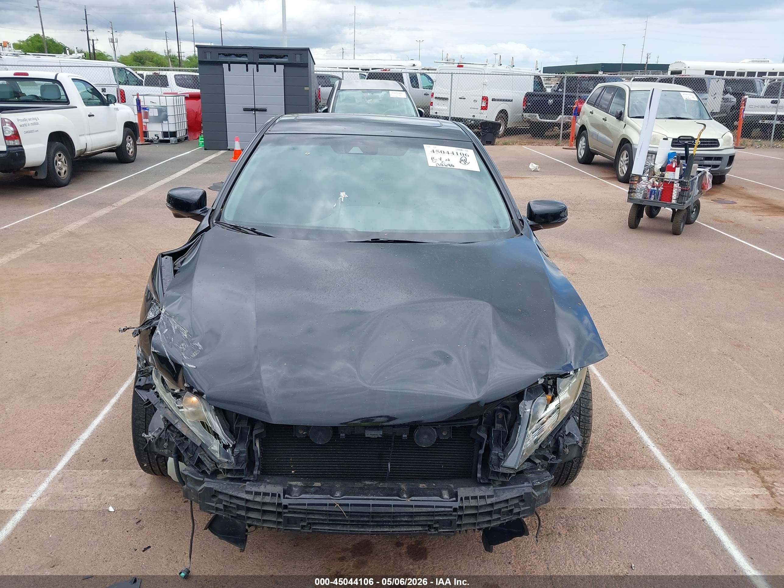 2013 Honda Accord Ex-l Черный vin: 1HGCT1B88DA003128