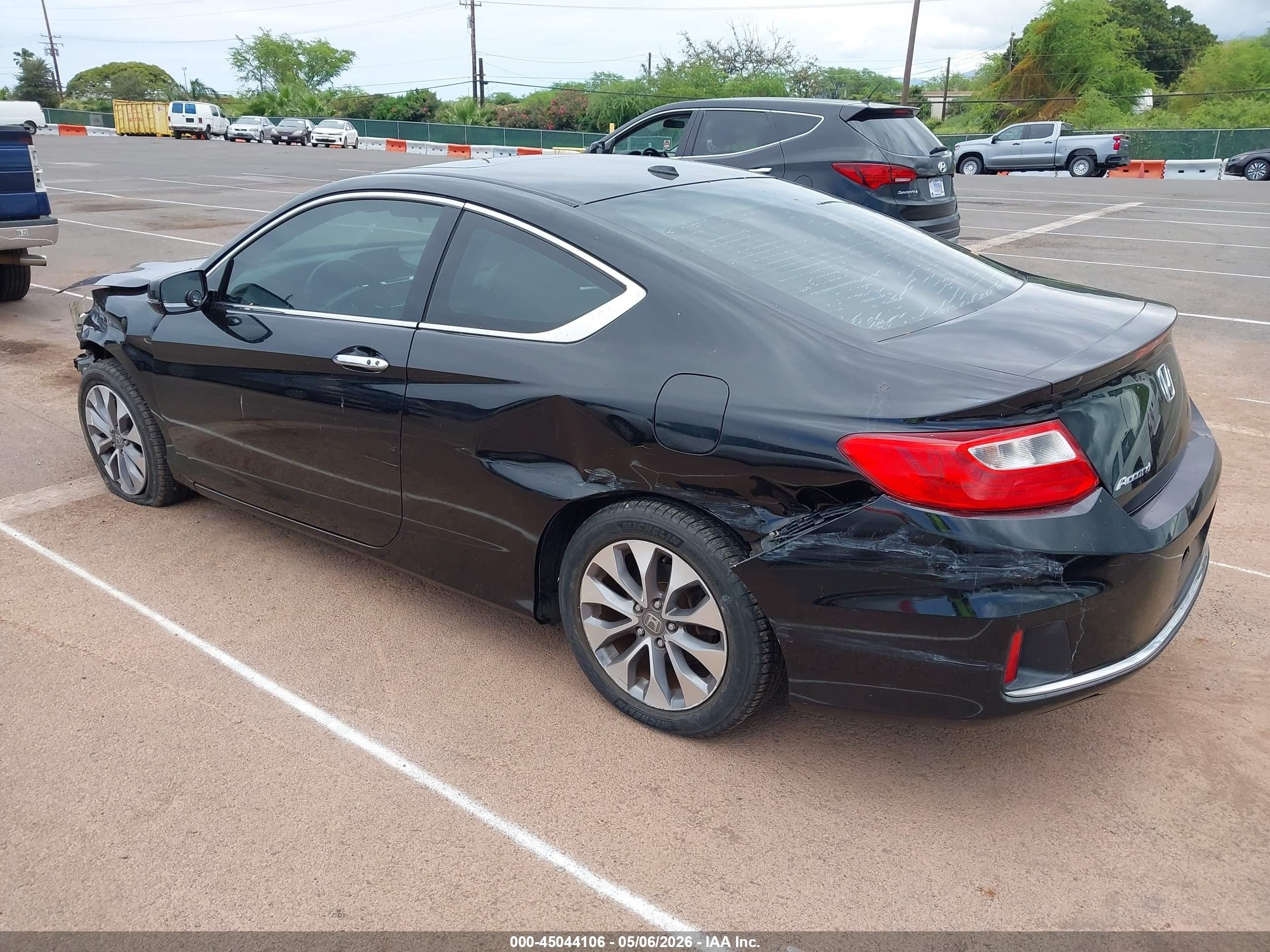 2013 Honda Accord Ex-l Черный vin: 1HGCT1B88DA003128