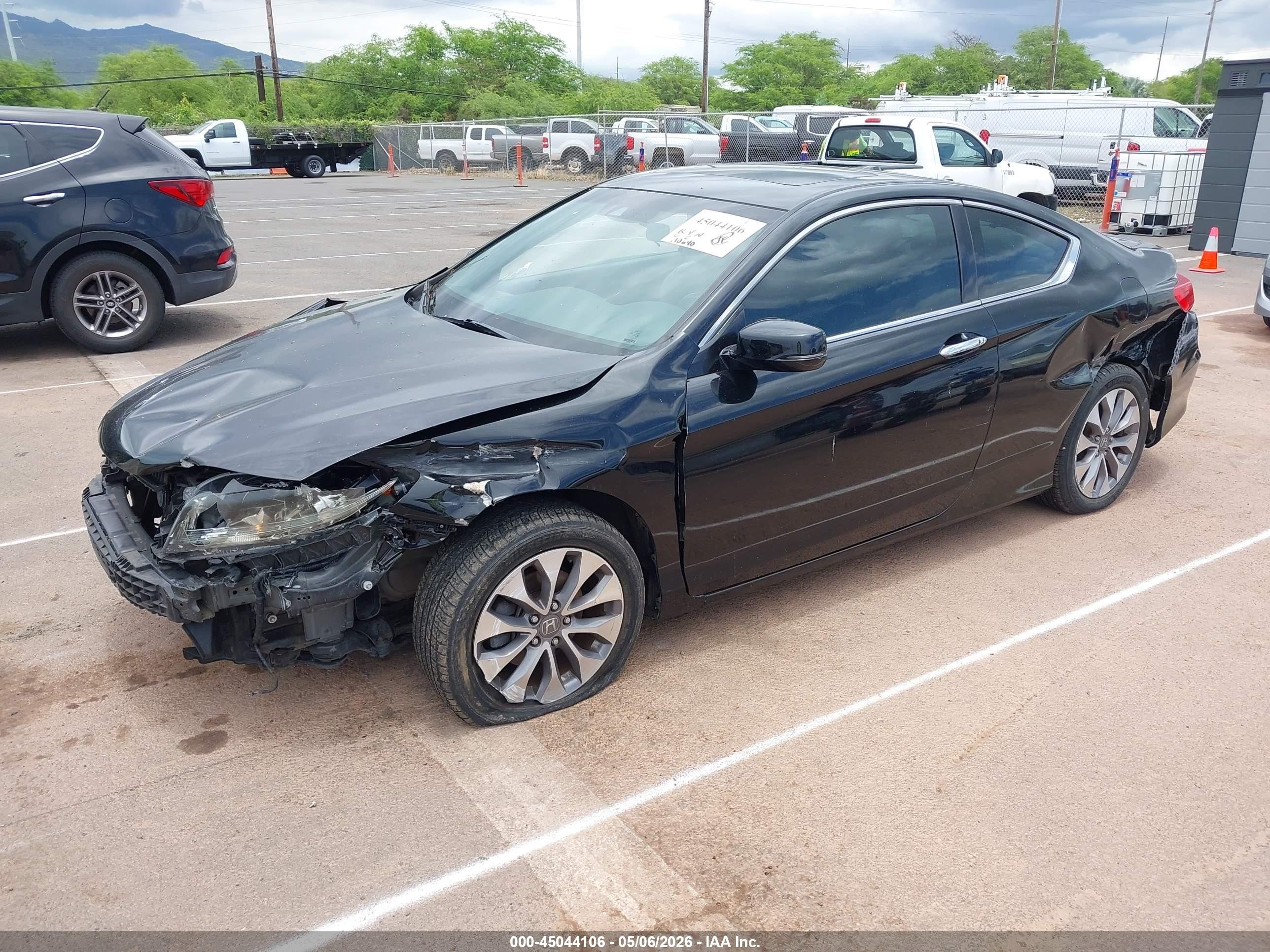 2013 Honda Accord Ex-l Черный vin: 1HGCT1B88DA003128