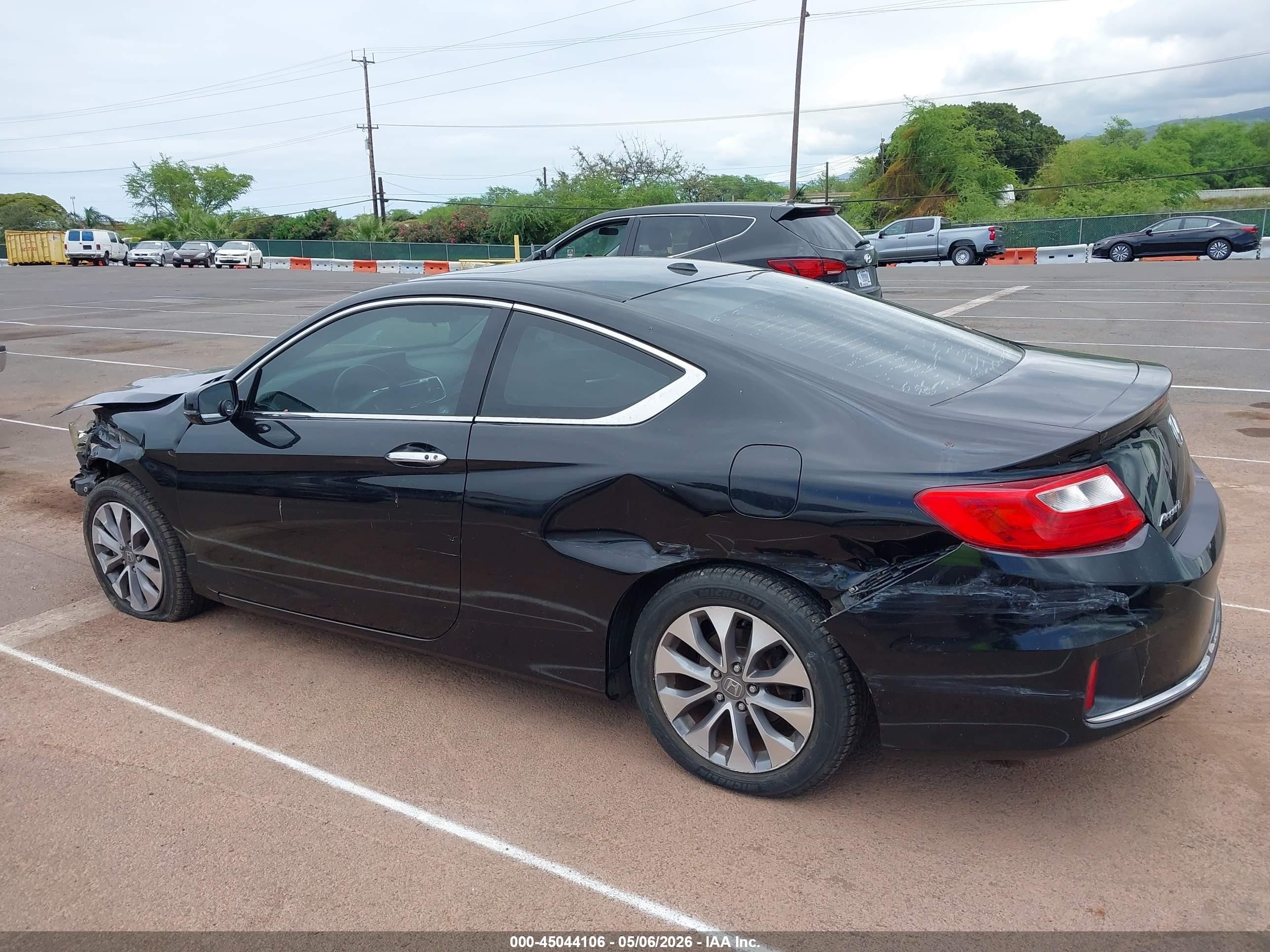 2013 Honda Accord Ex-l Черный vin: 1HGCT1B88DA003128