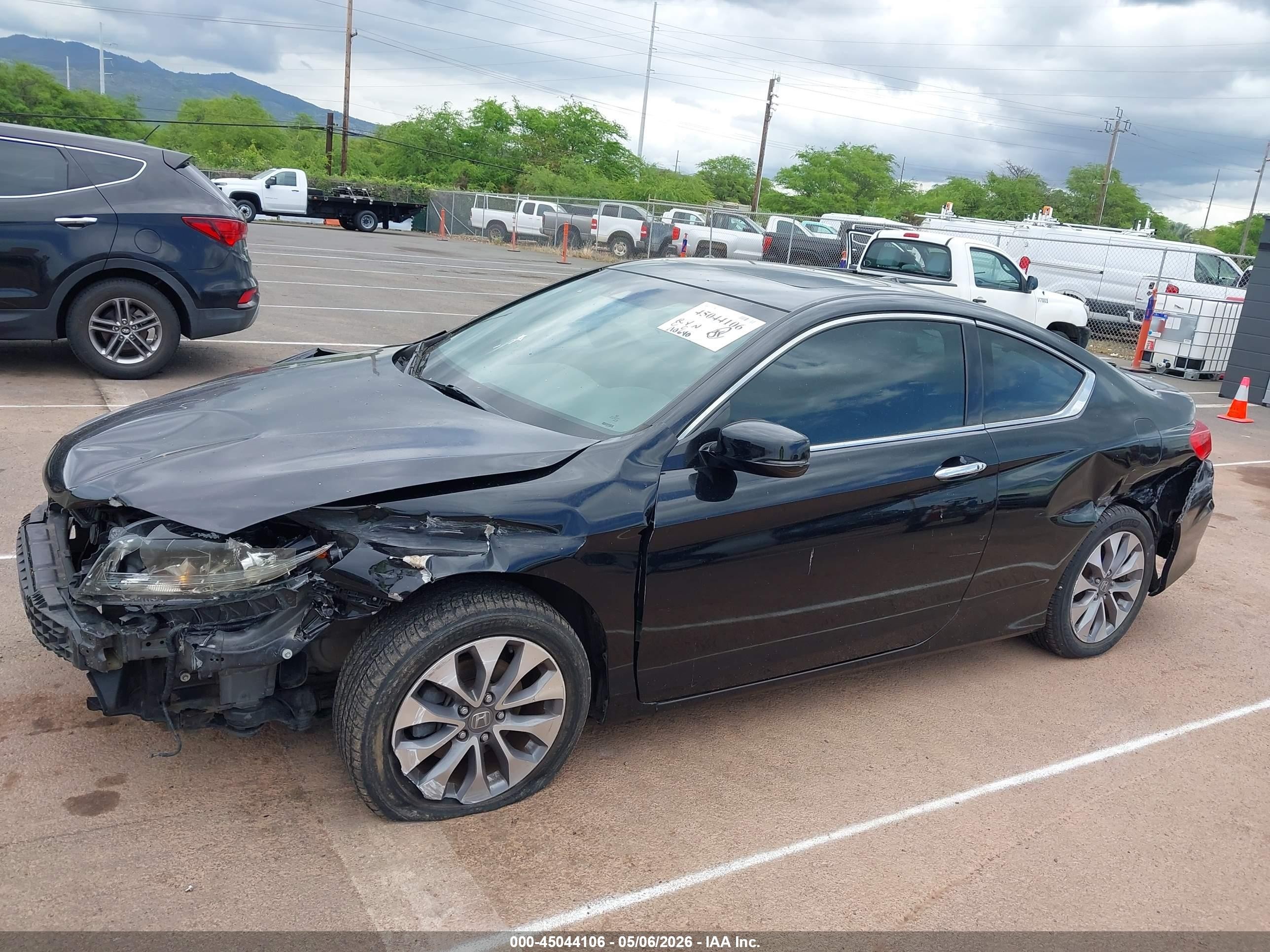 2013 Honda Accord Ex-l Черный vin: 1HGCT1B88DA003128