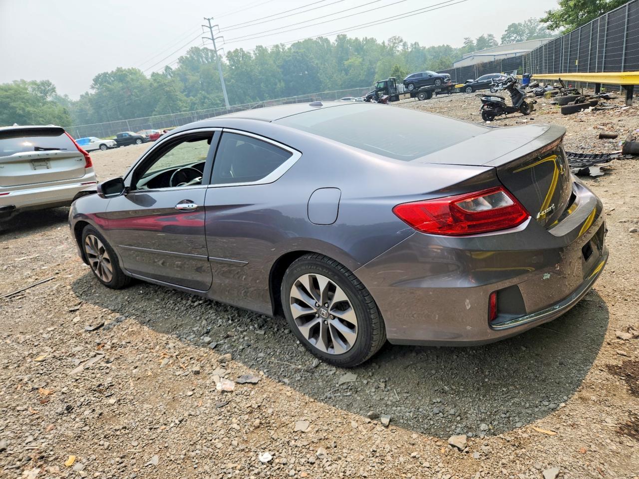 2013 Honda Accord Exl Gray vin: 1HGCT1B88DA005316