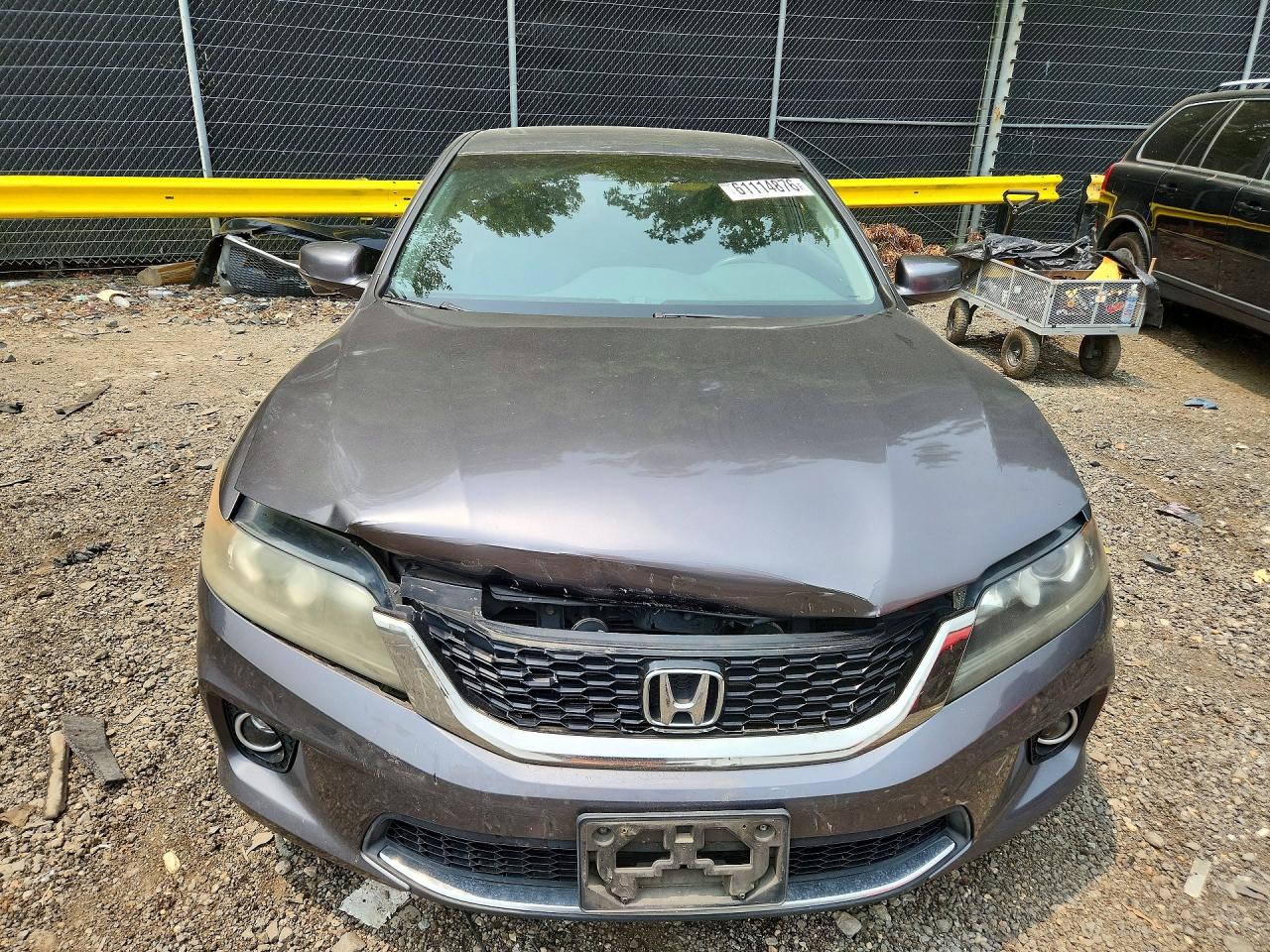 2013 Honda Accord Exl Gray vin: 1HGCT1B88DA005316