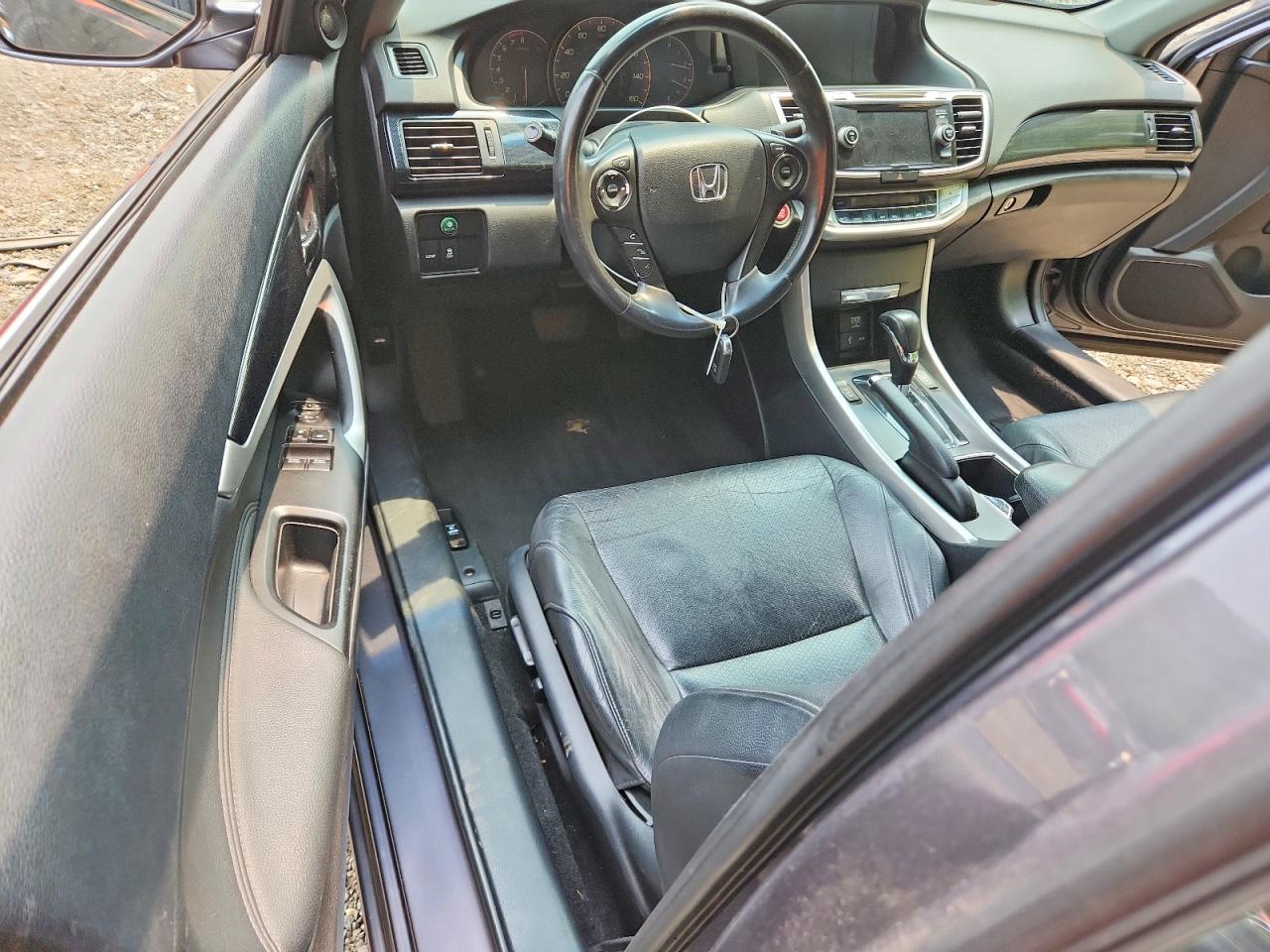 2013 Honda Accord Exl Gray vin: 1HGCT1B88DA005316
