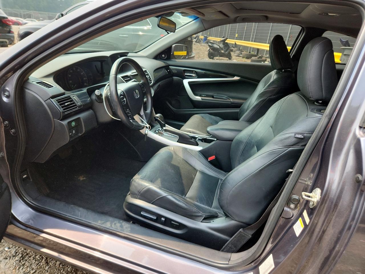 2013 Honda Accord Exl Gray vin: 1HGCT1B88DA005316
