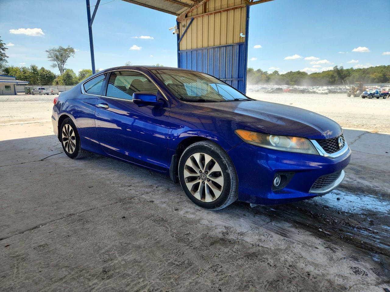 2013 Honda Accord Exl Blue vin: 1HGCT1B88DA012363